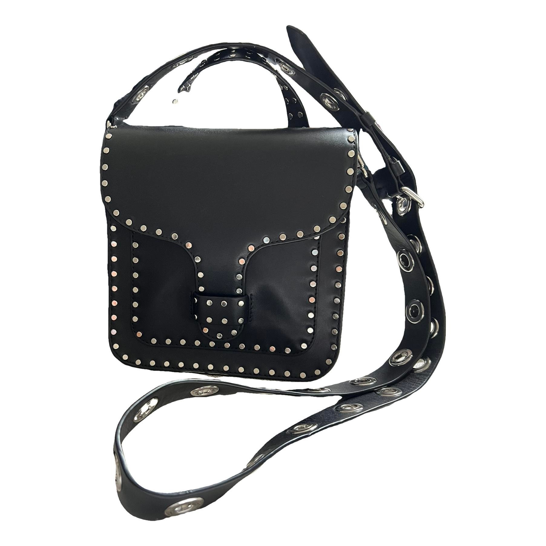 Leather crossbody bag