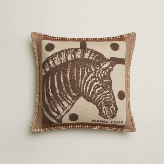 Ébène Zebre Zig Zag Pillow