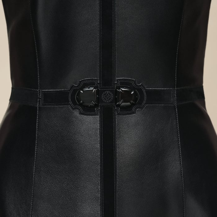 Noir Embellished Dress