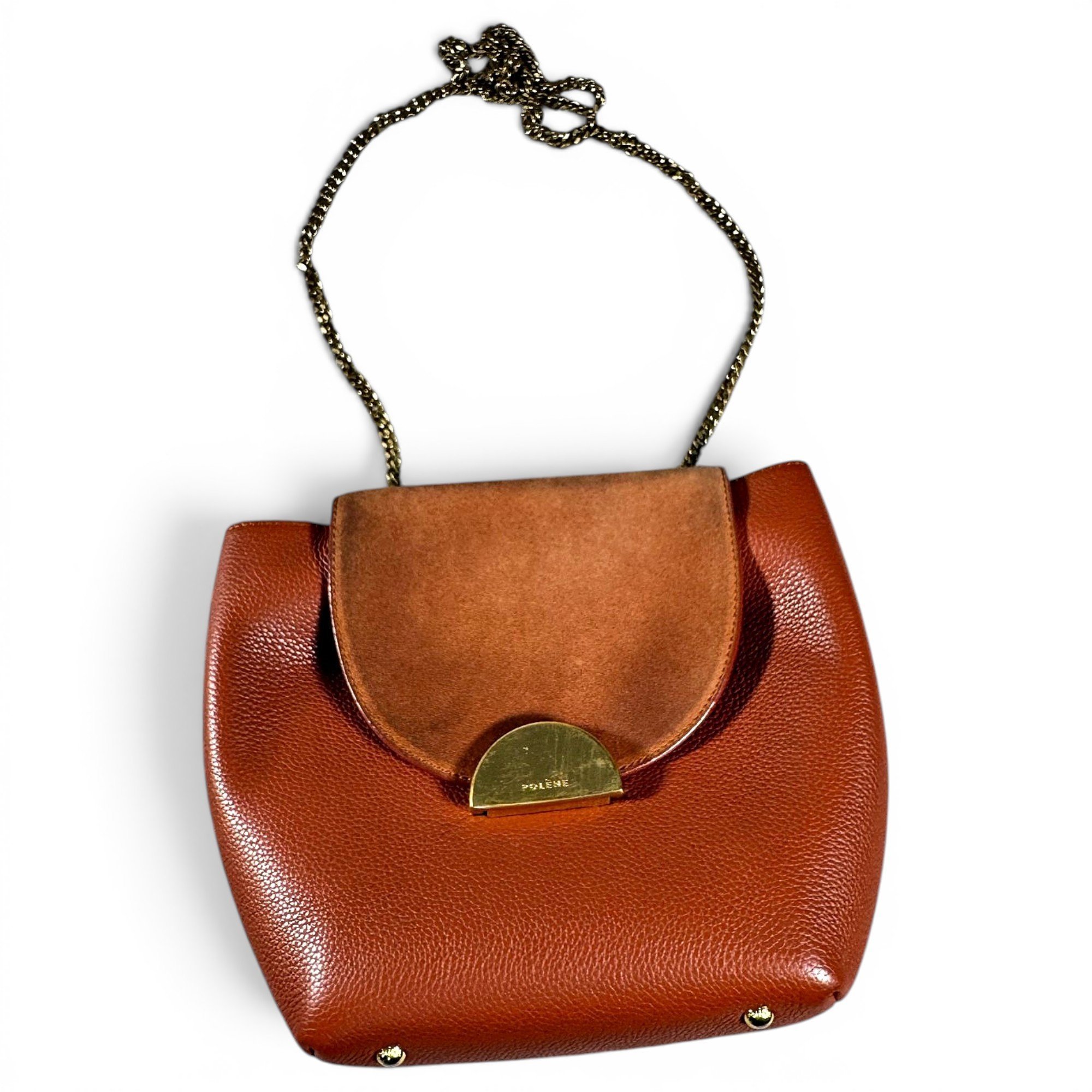 Polene Numéro un leather handbag