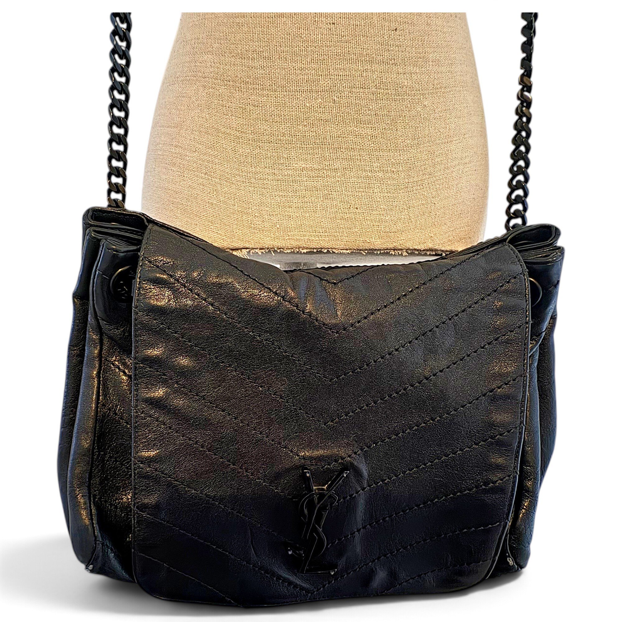 Niki leather handbag
