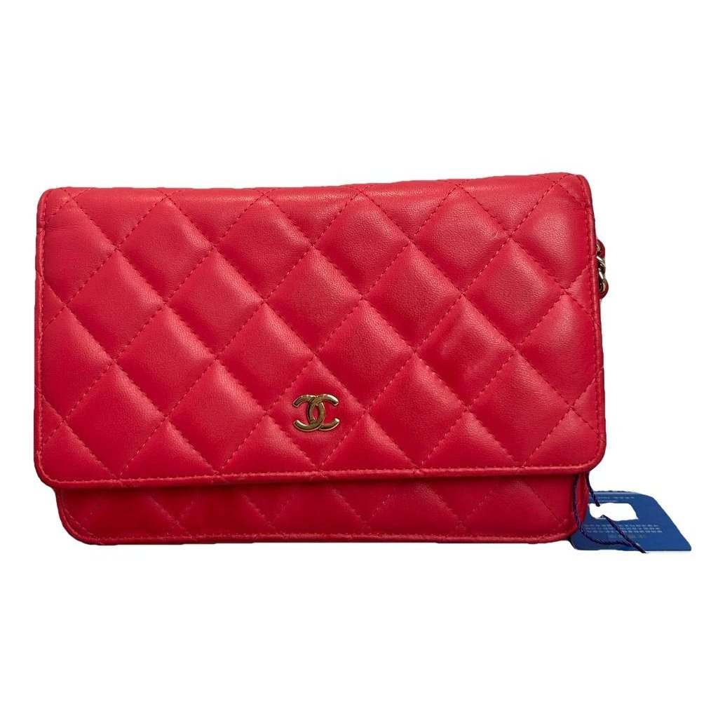 Trendy CC Wallet on Chain leather crossbody bag