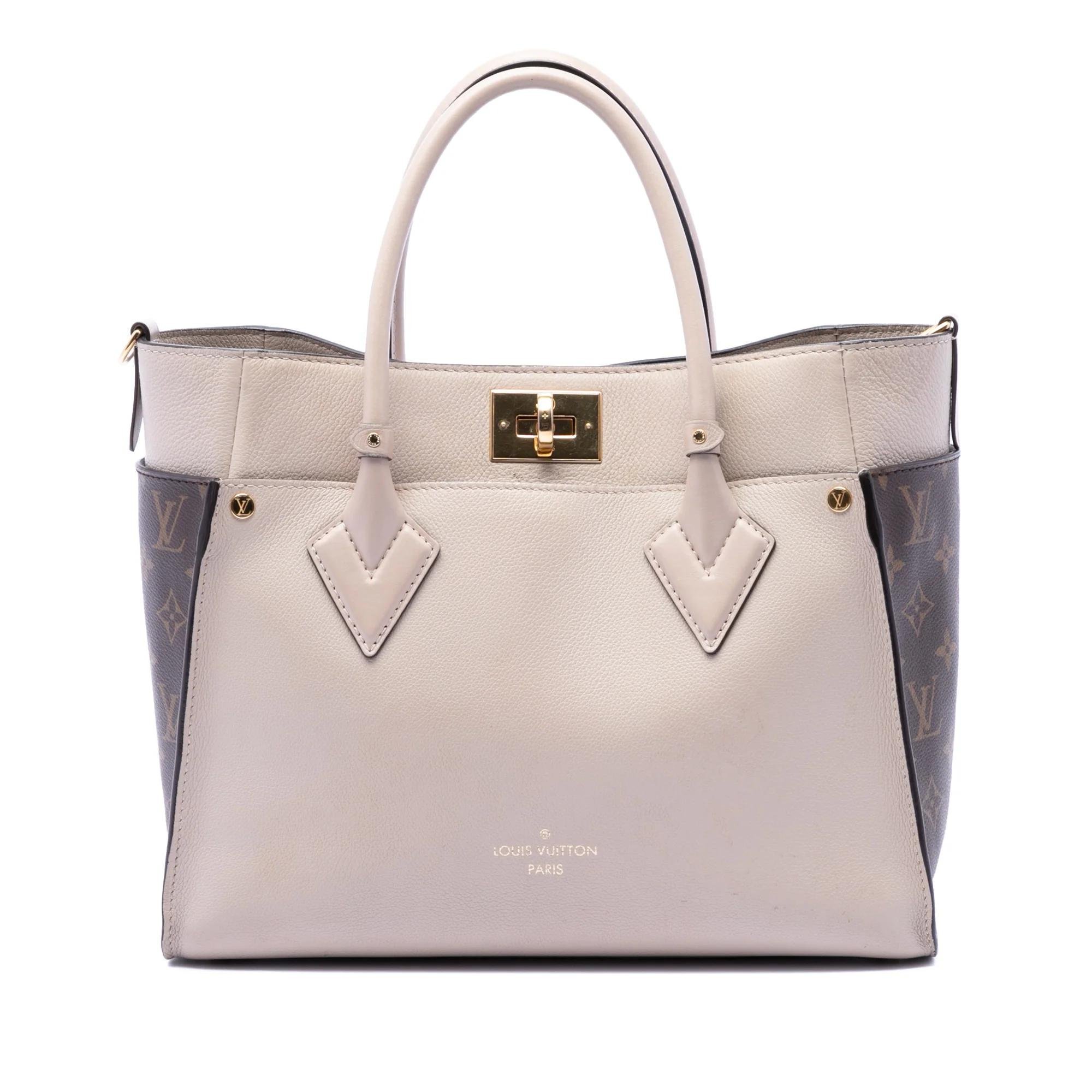 On My Side leather satchel