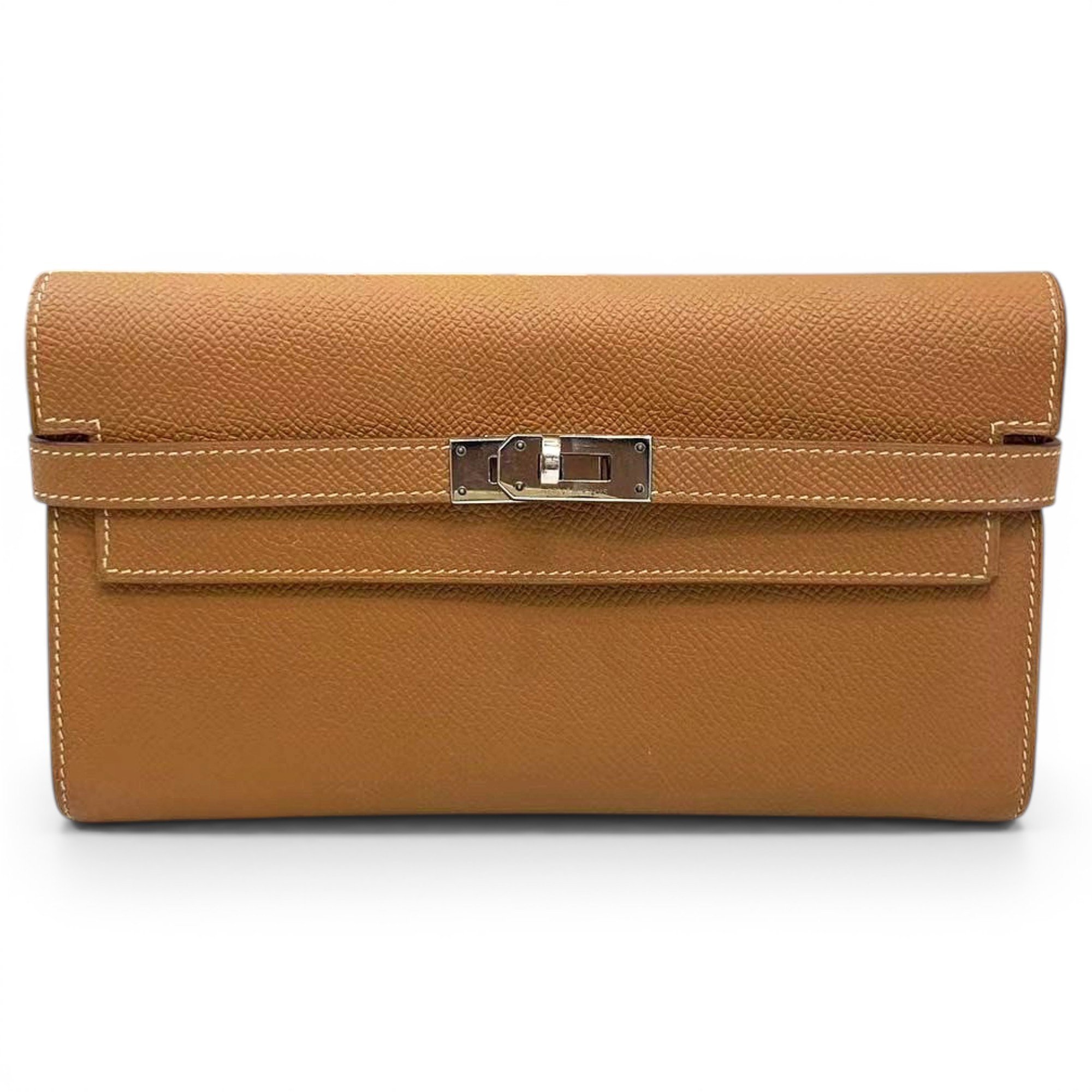 Kelly to go leather clutch bag