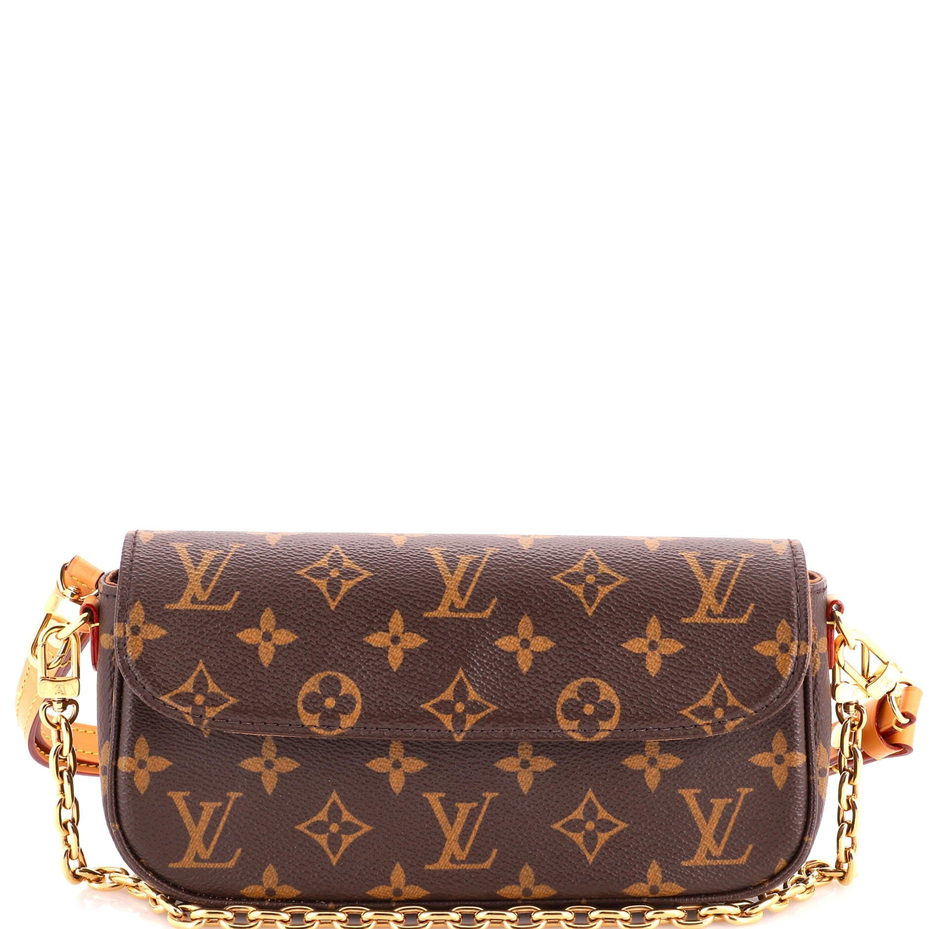 Ivy Wallet on Chain Monogram Canvas