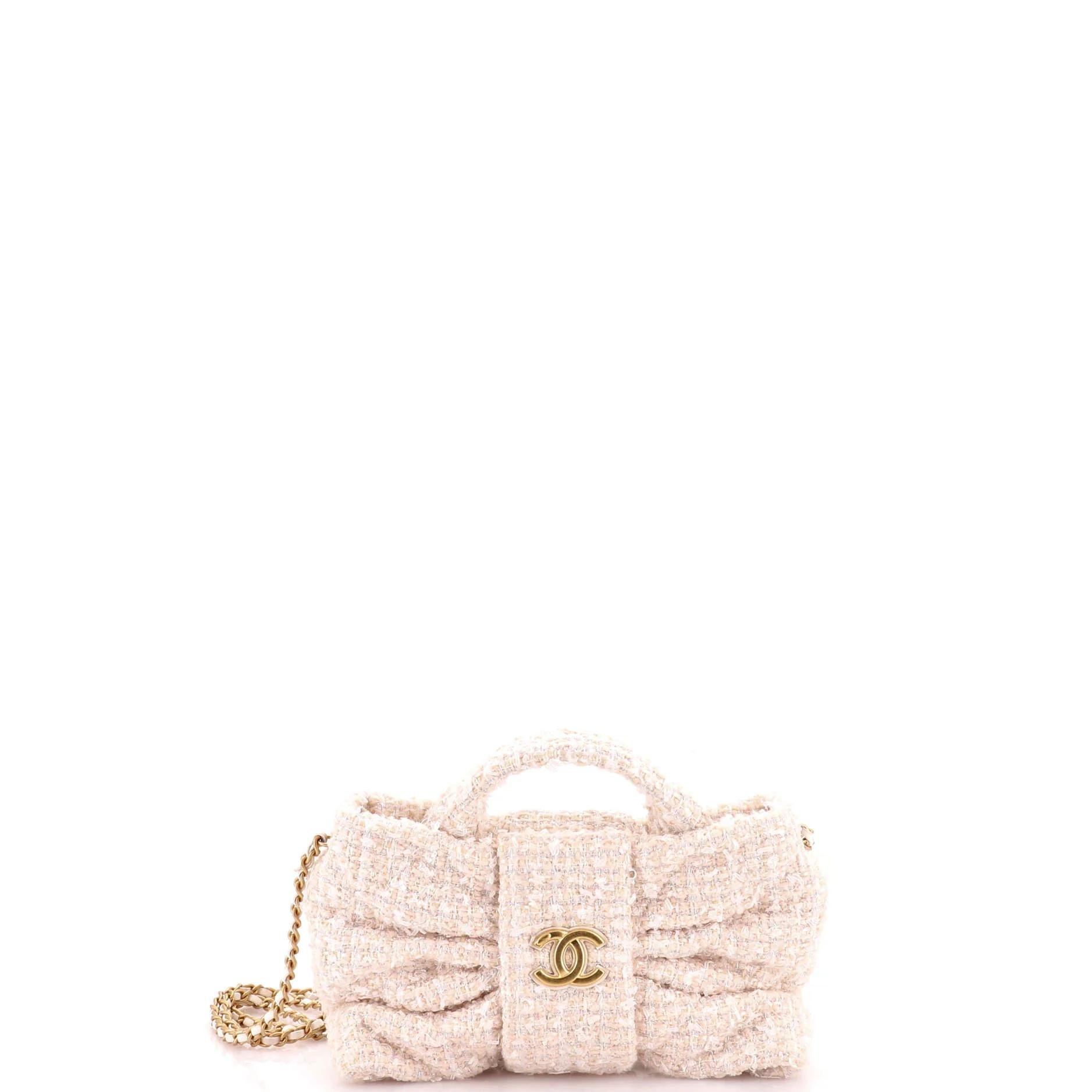 Tweed handbag