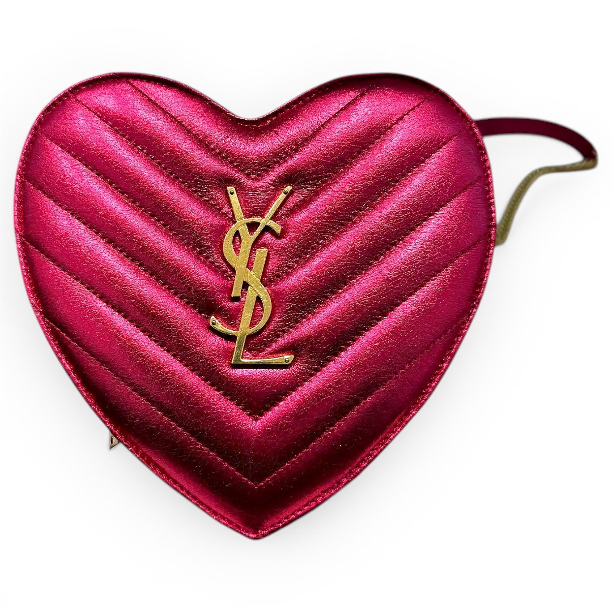 Boîte Love leather crossbody bag