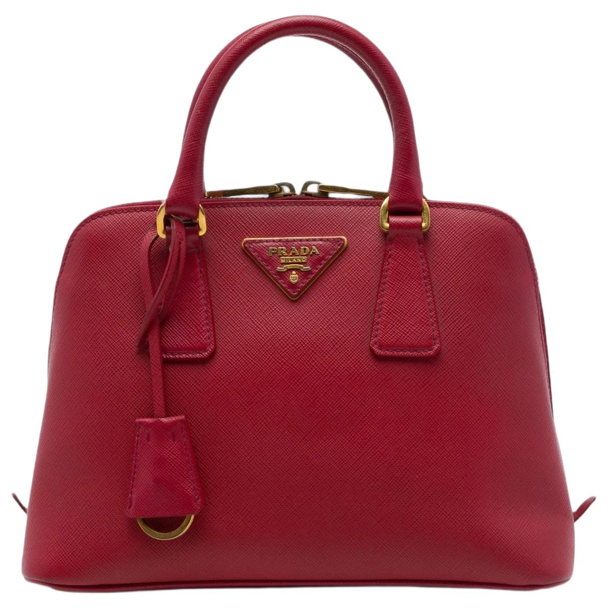 Promenade leather satchel