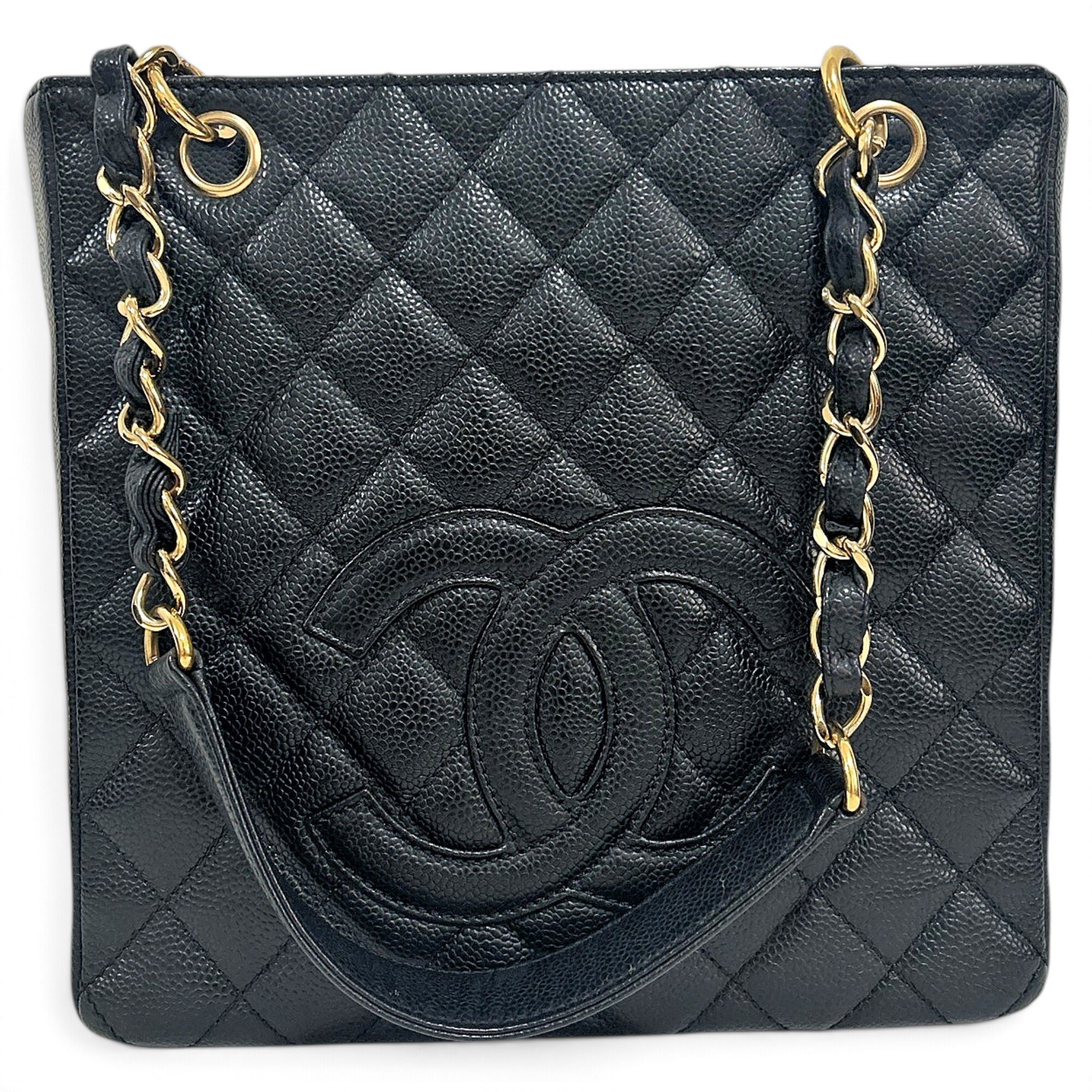 Grand shopping leather tote