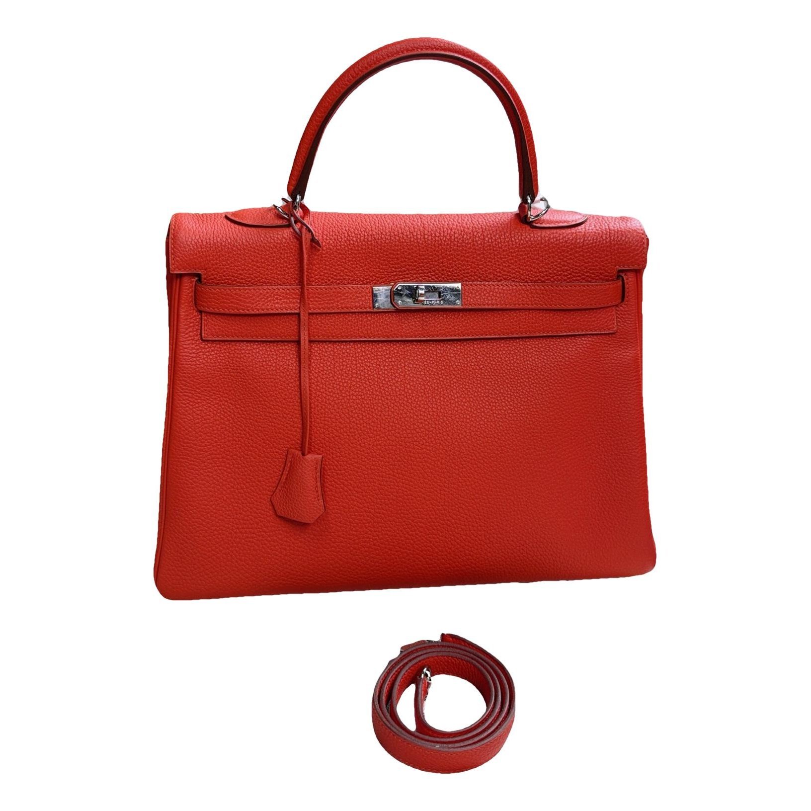 Kelly 35 leather handbag