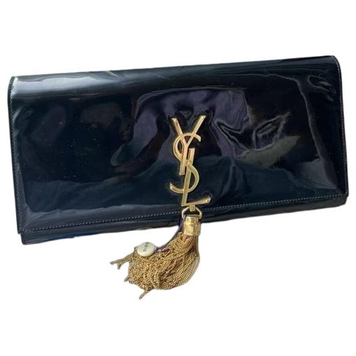 Patent leather handbag