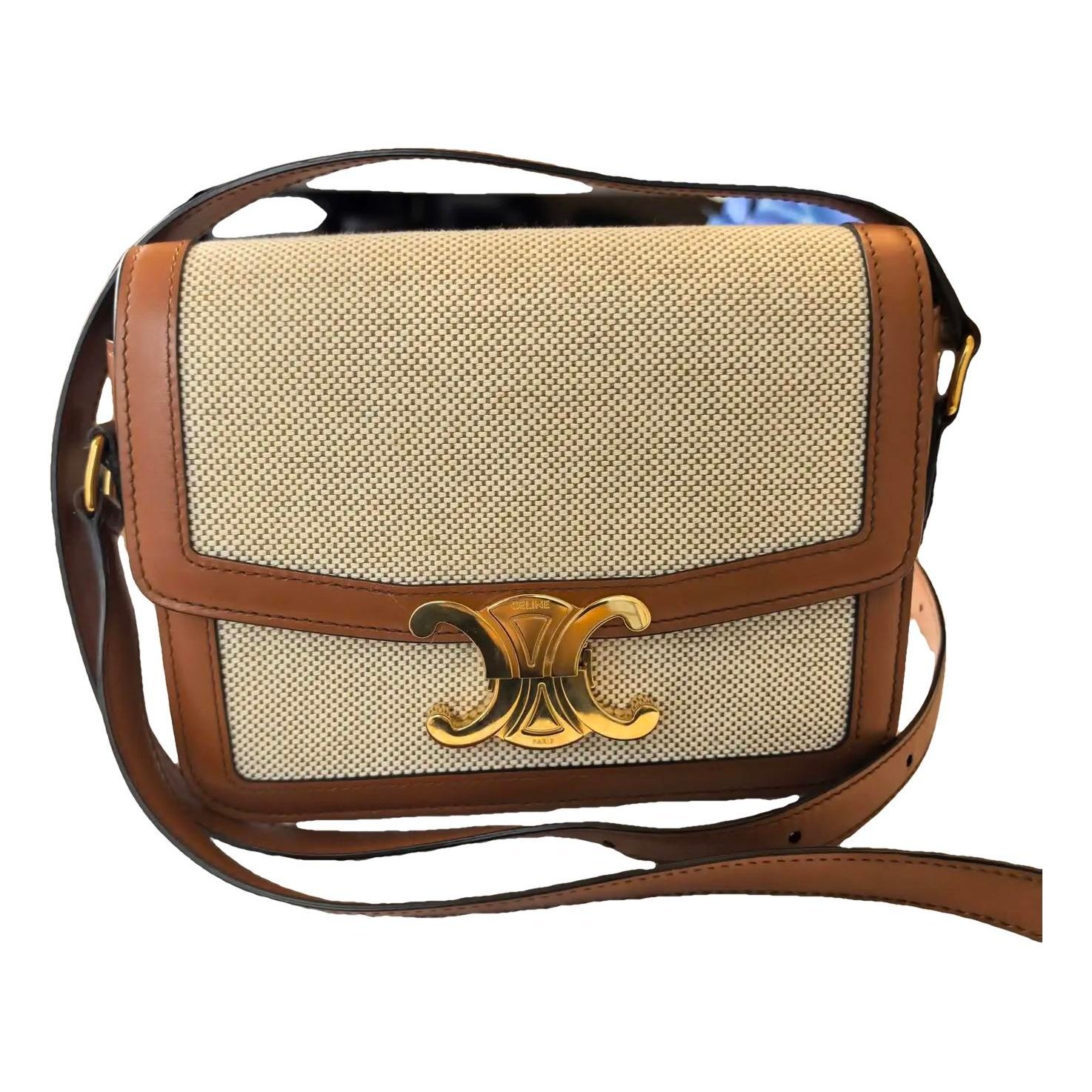 Triomphe cloth handbag