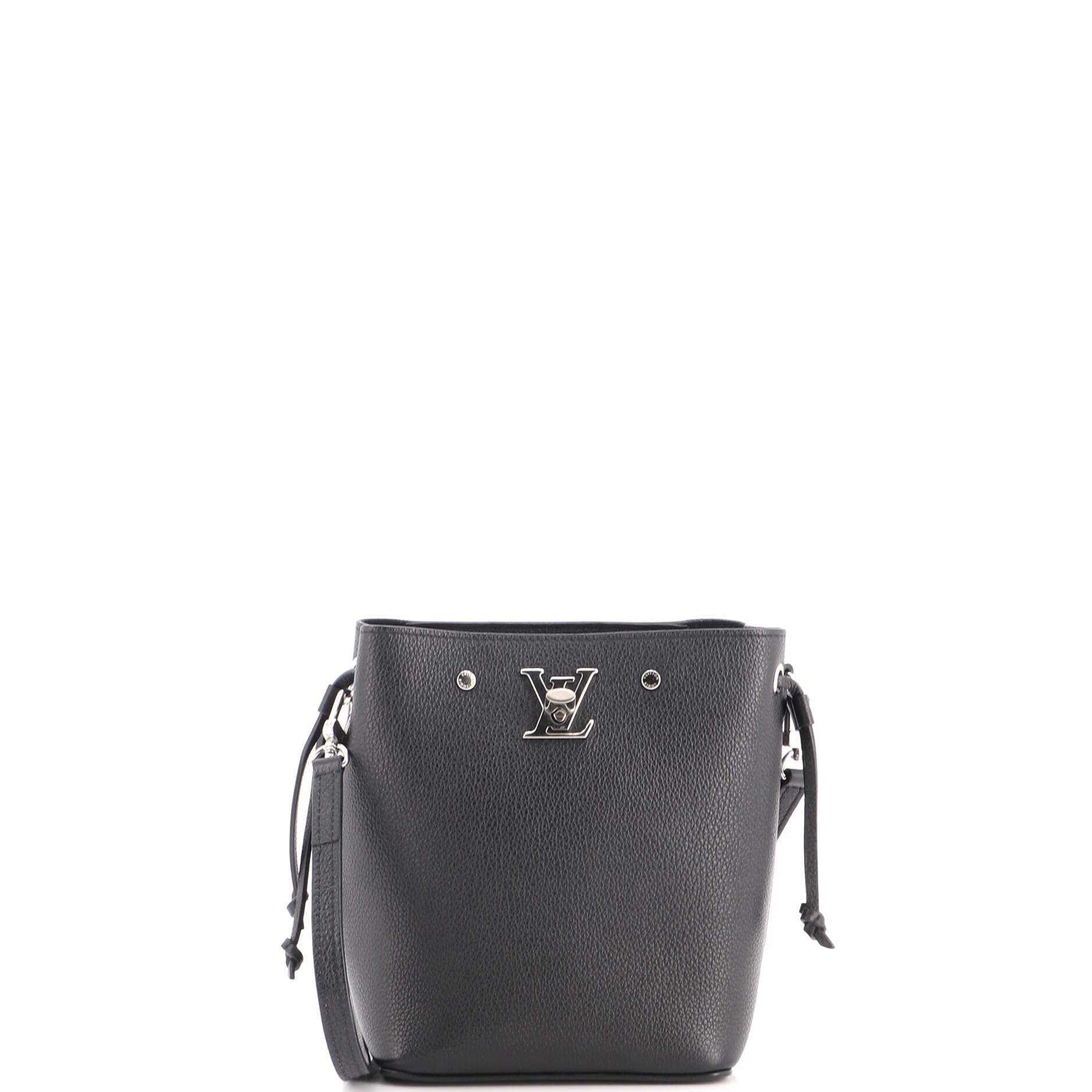 Lockme Bucket Bag Leather Nano
