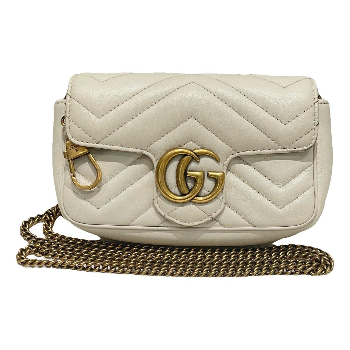 GG Marmont Flap leather crossbody bag