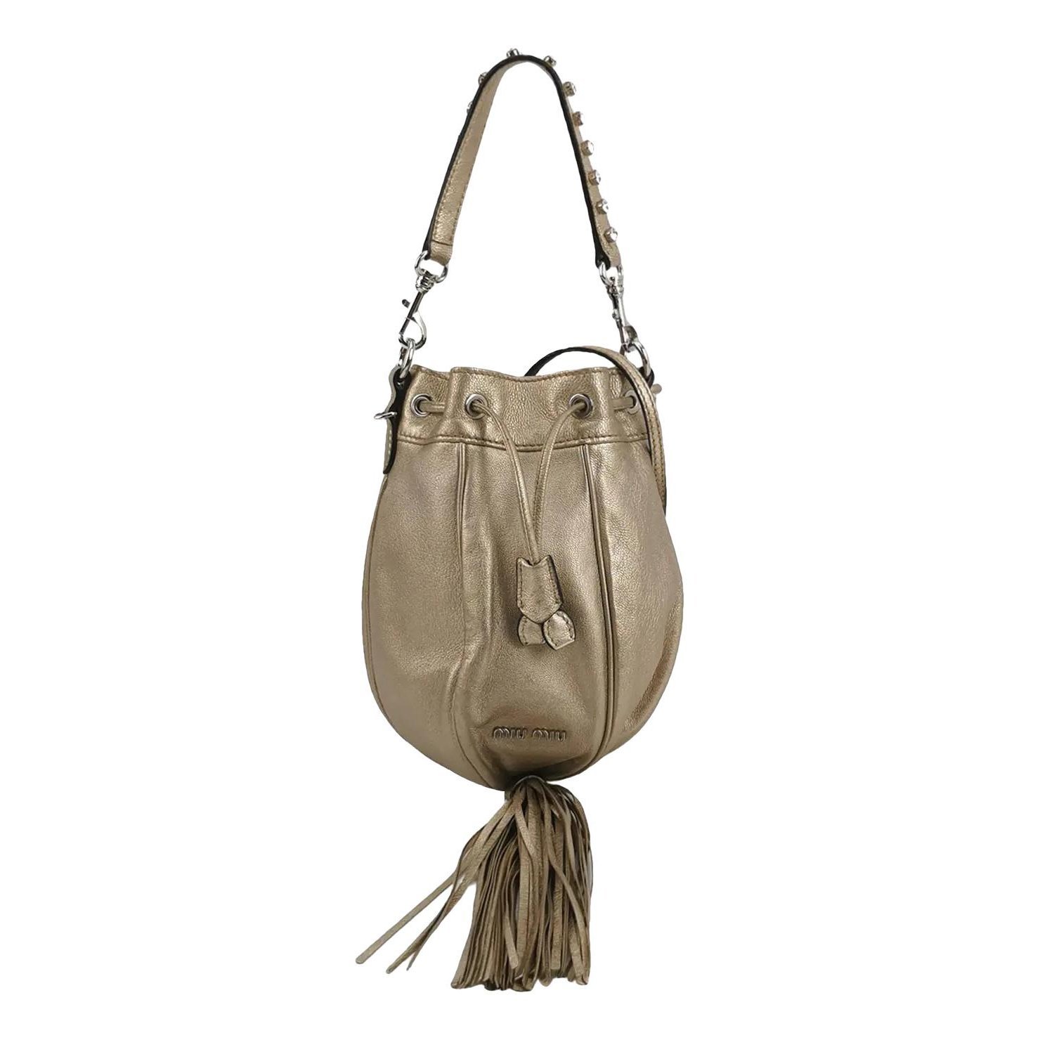 Leather crossbody bag