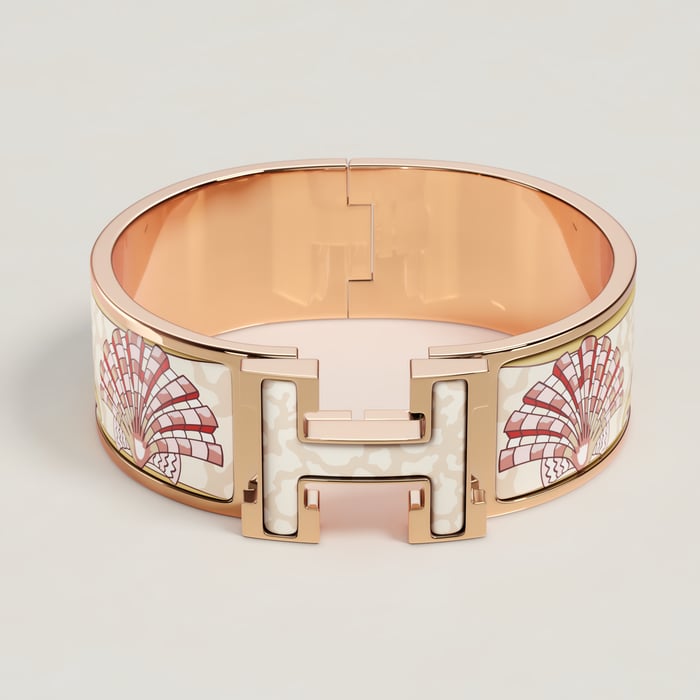 Faubourg Clic Clac H Coquillages Bracelet