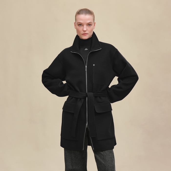 Noir Short Coat