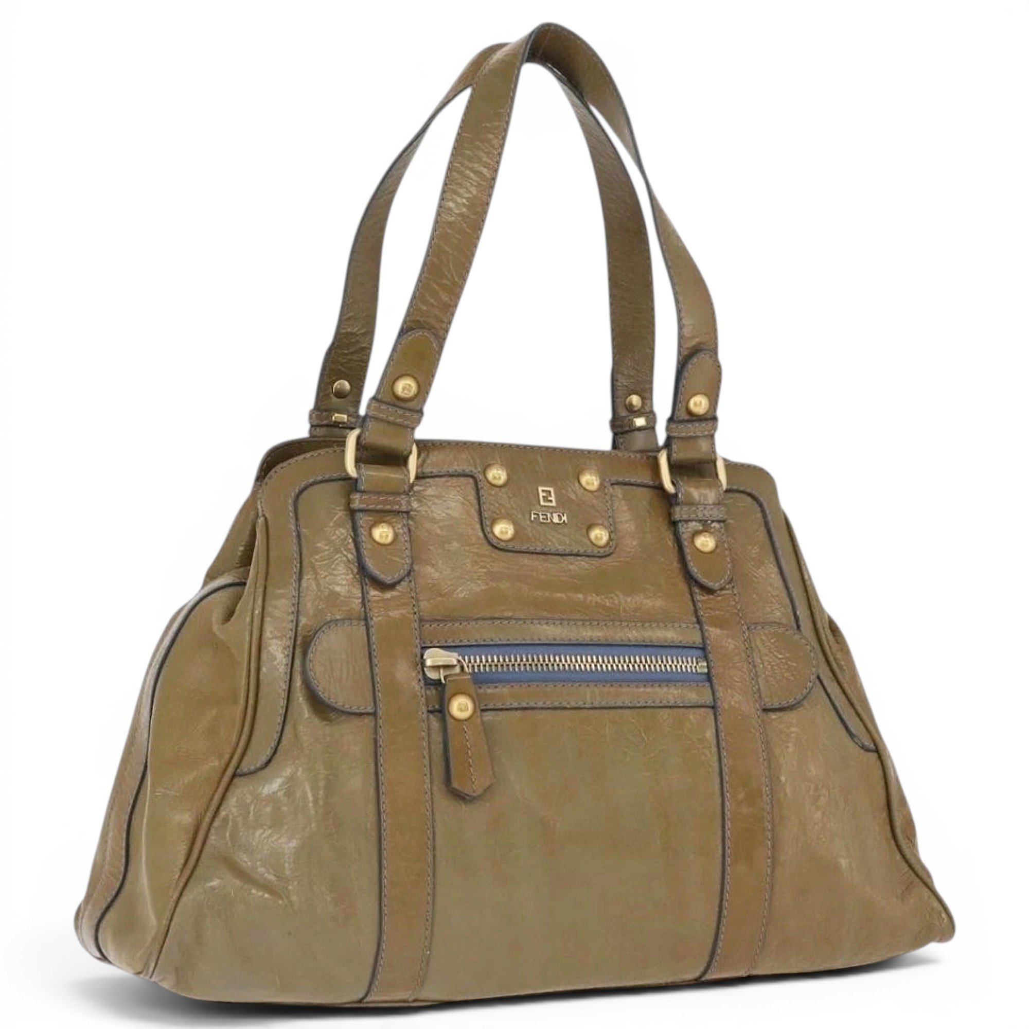 Leather handbag