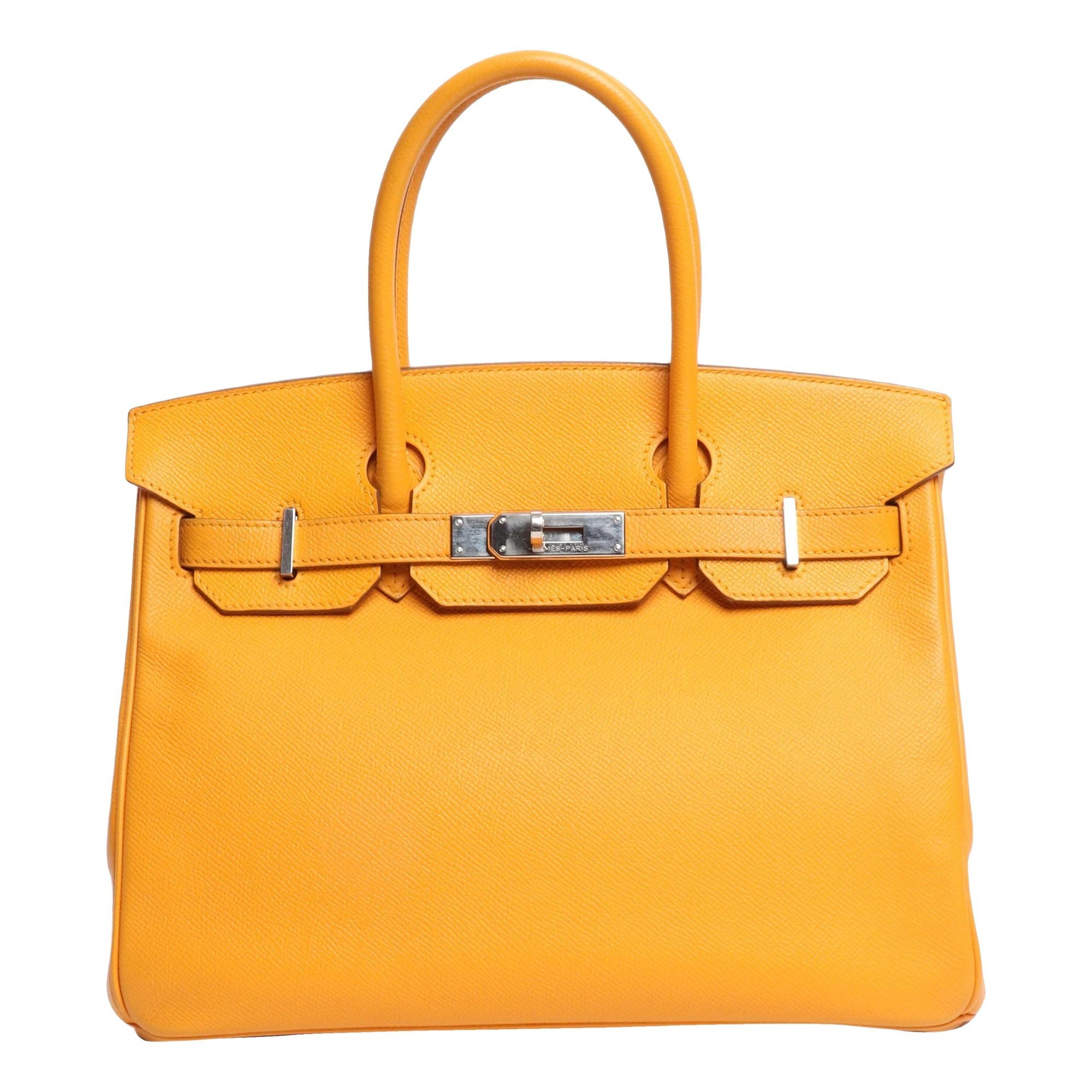Birkin 30 leather bag
