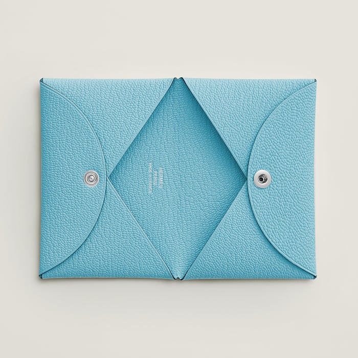 Bleu Zéphyr Calvi Card Holder