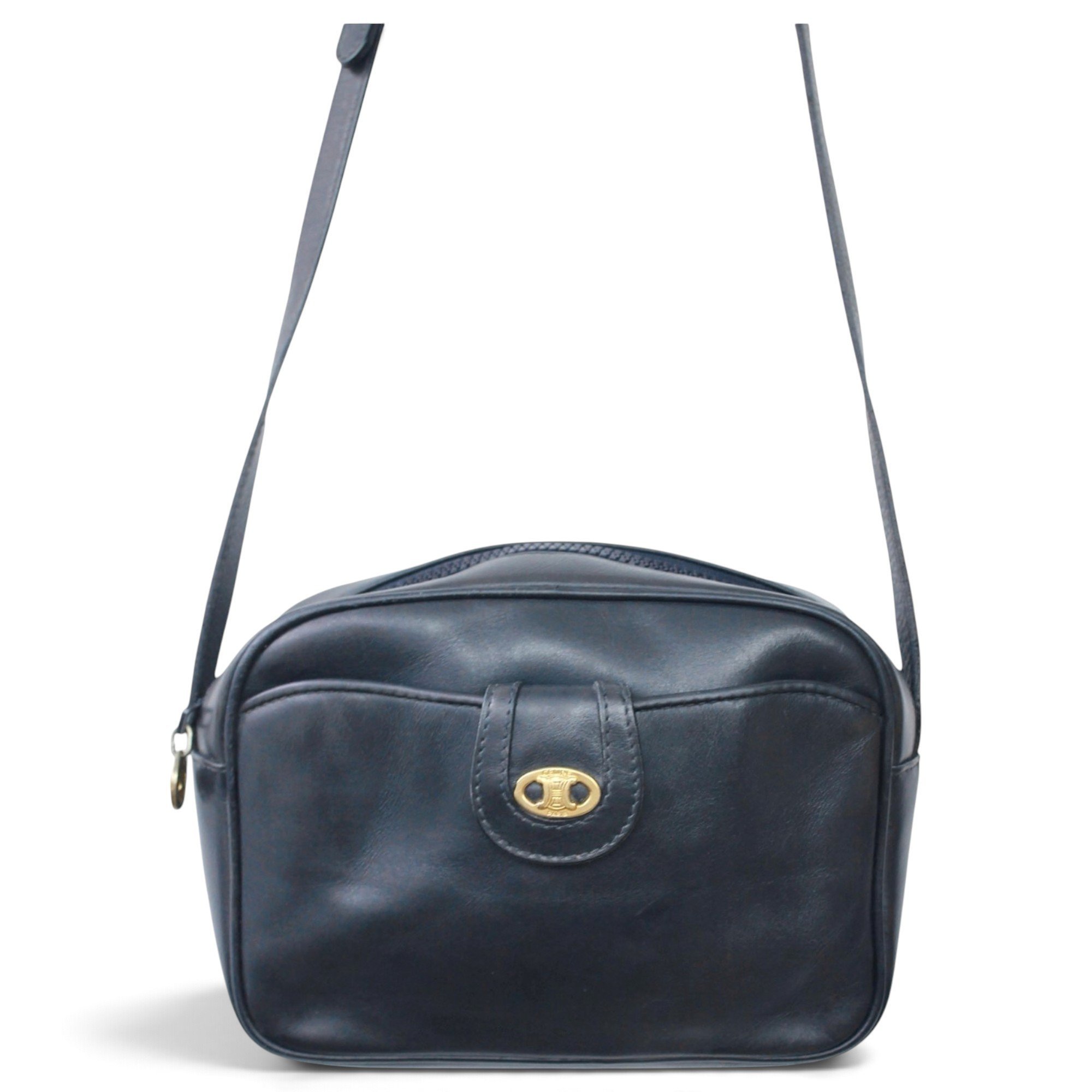 Leather crossbody bag