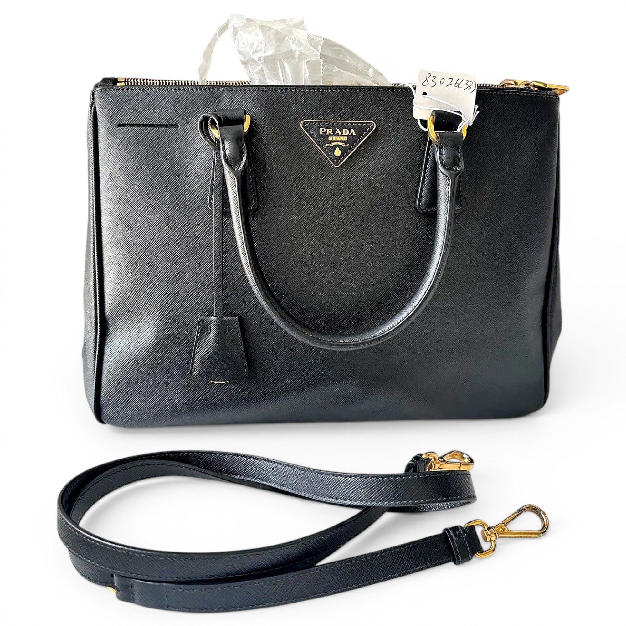 Galleria leather handbag