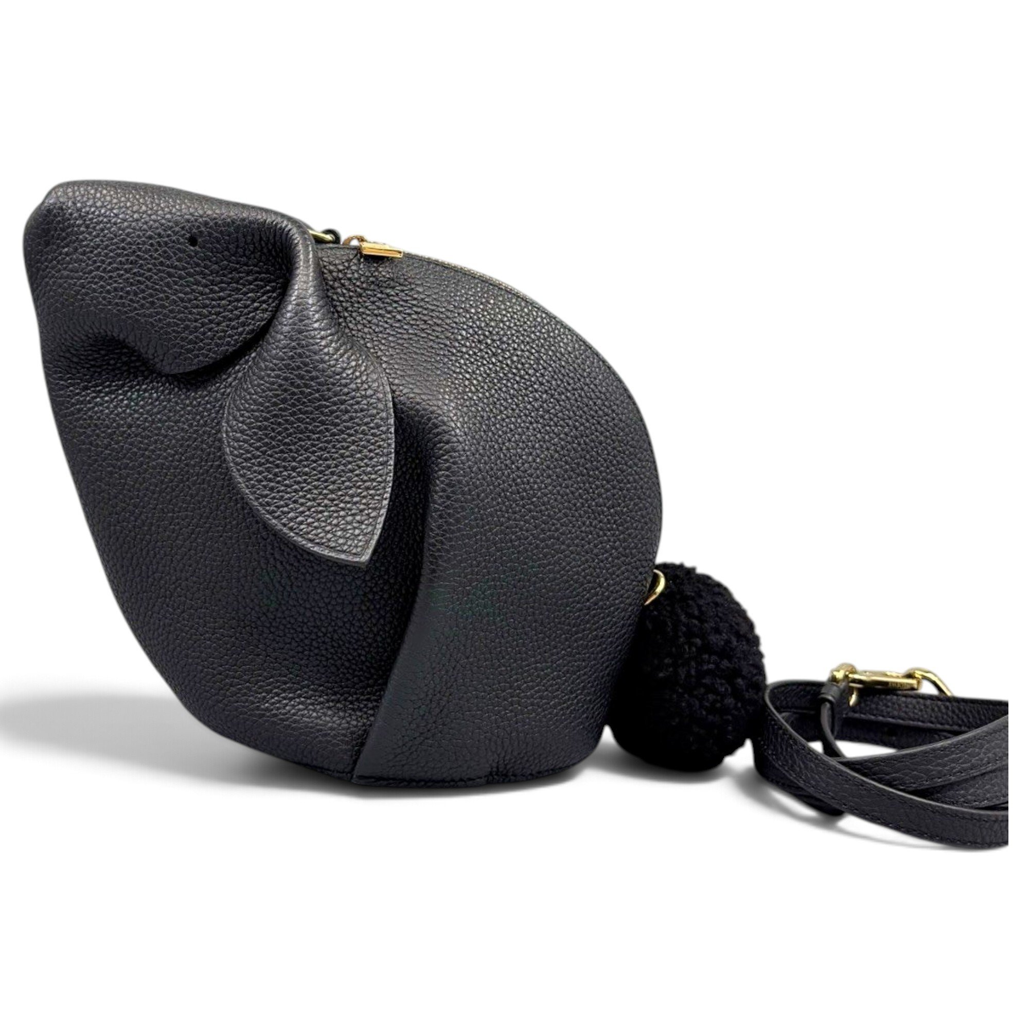 Animals leather handbag
