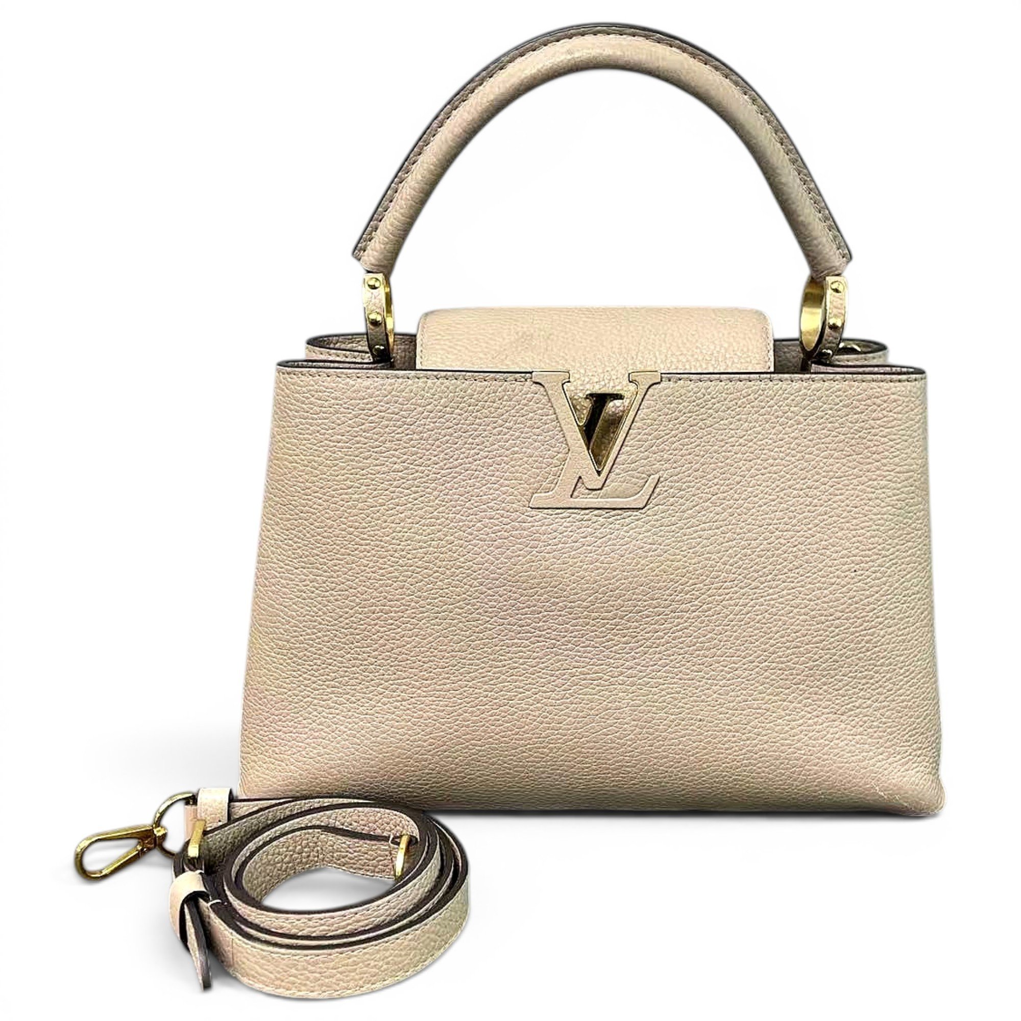 Capucines leather handbag