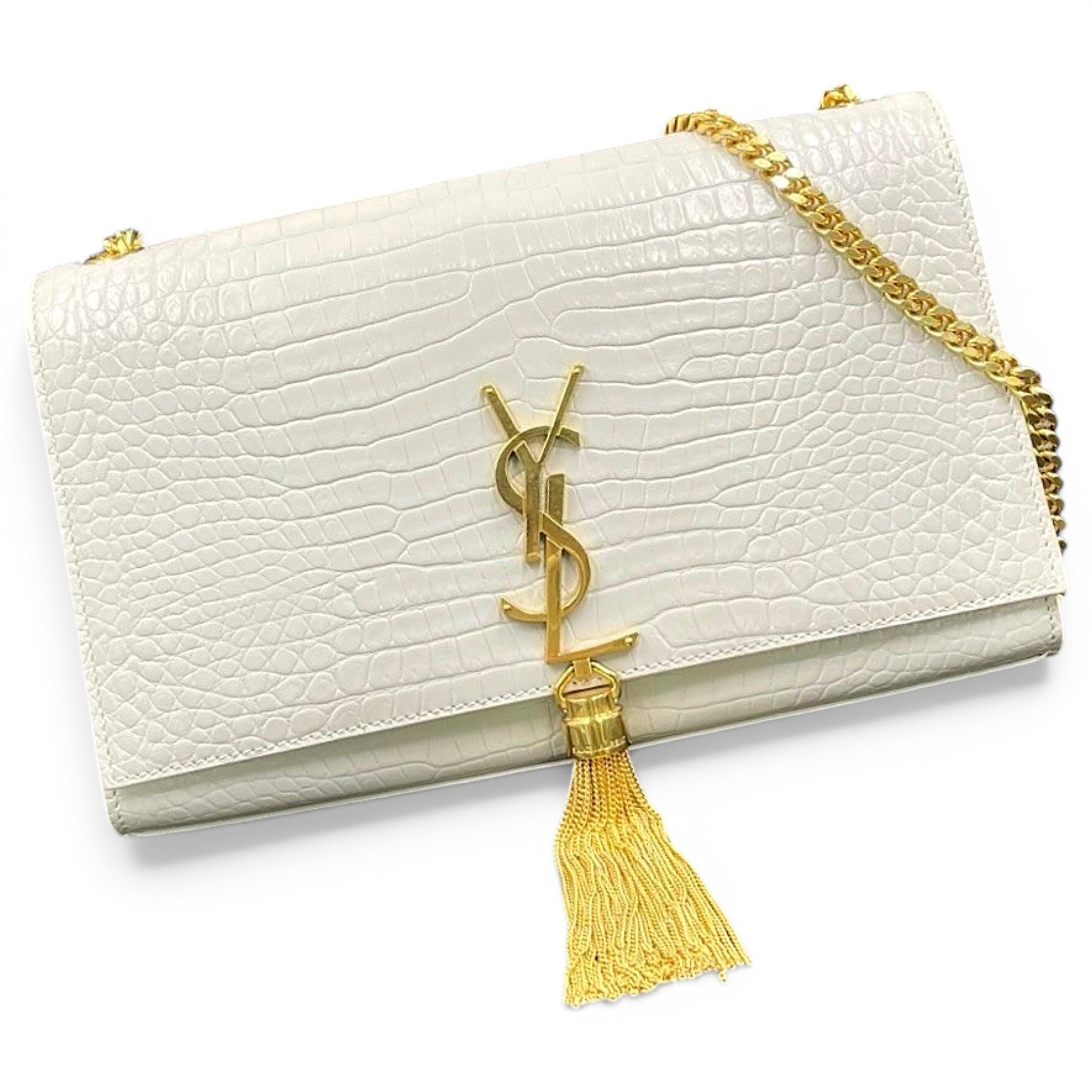 Pompom Kate leather handbag