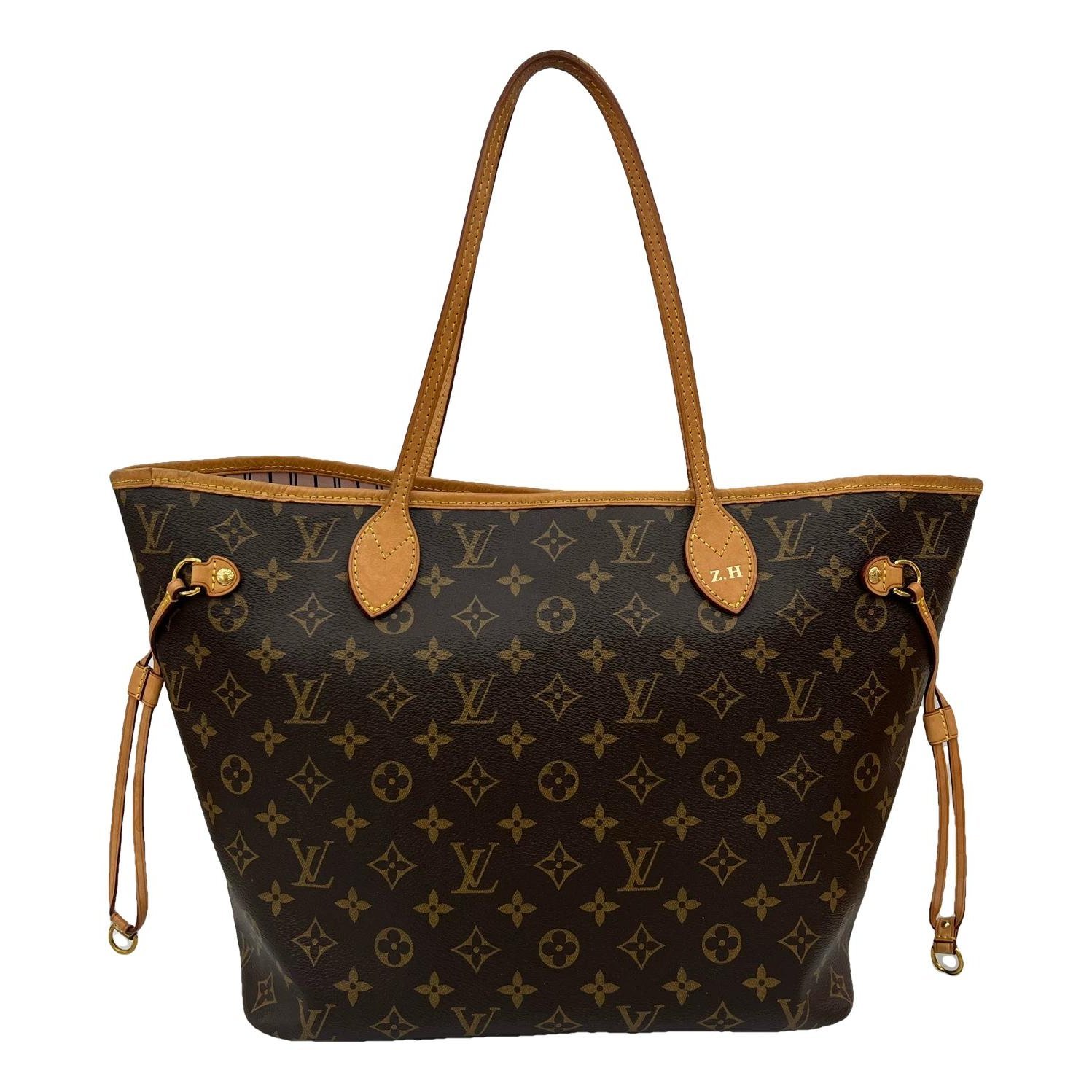 Neverfull leather handbag