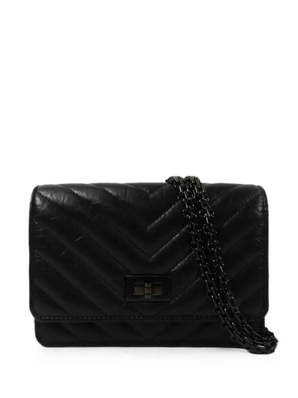chevron-quilted 2.55 mini shoulder bag