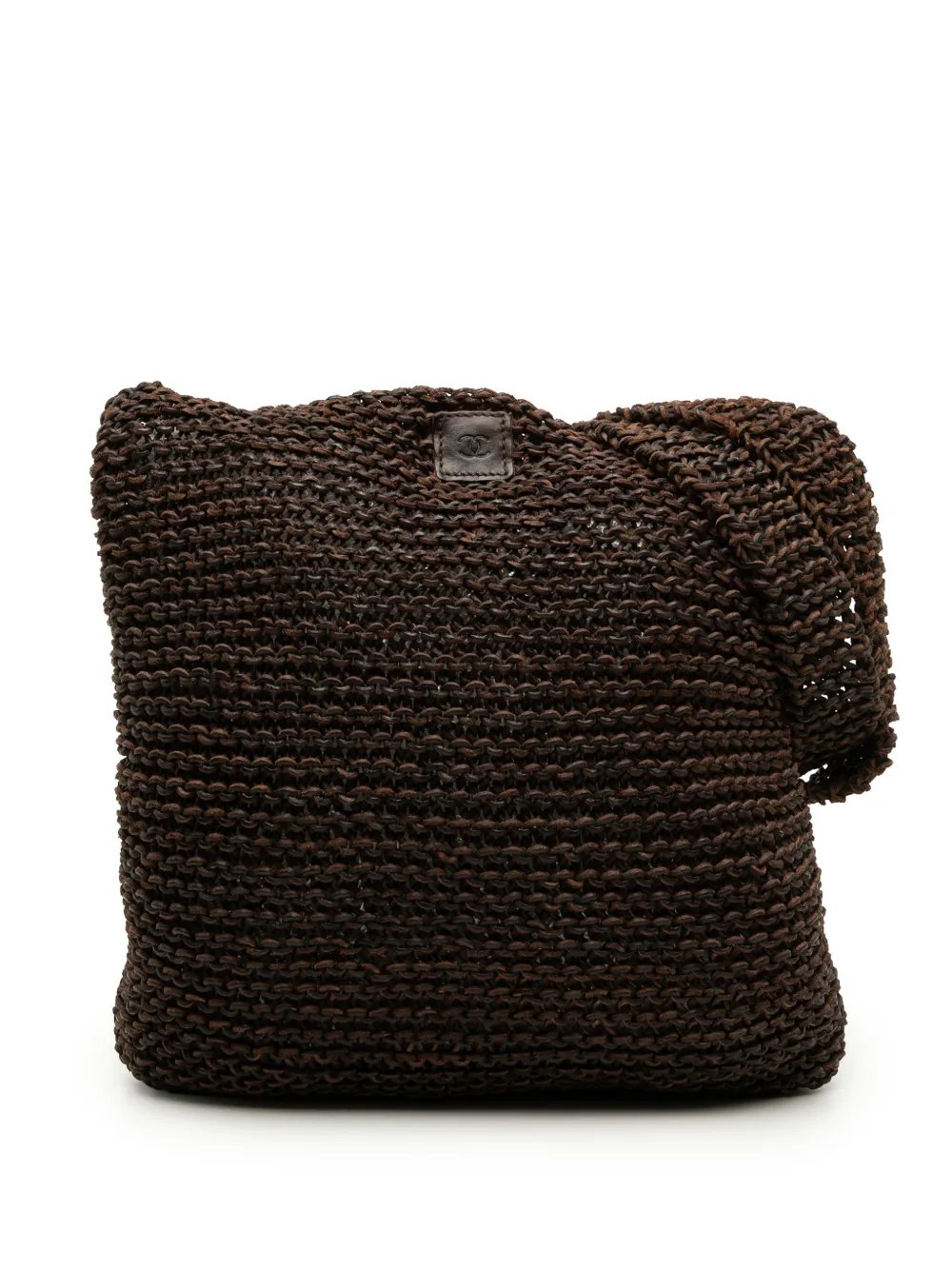 1997-1999 CC Knitted Calfskin shoulder bag