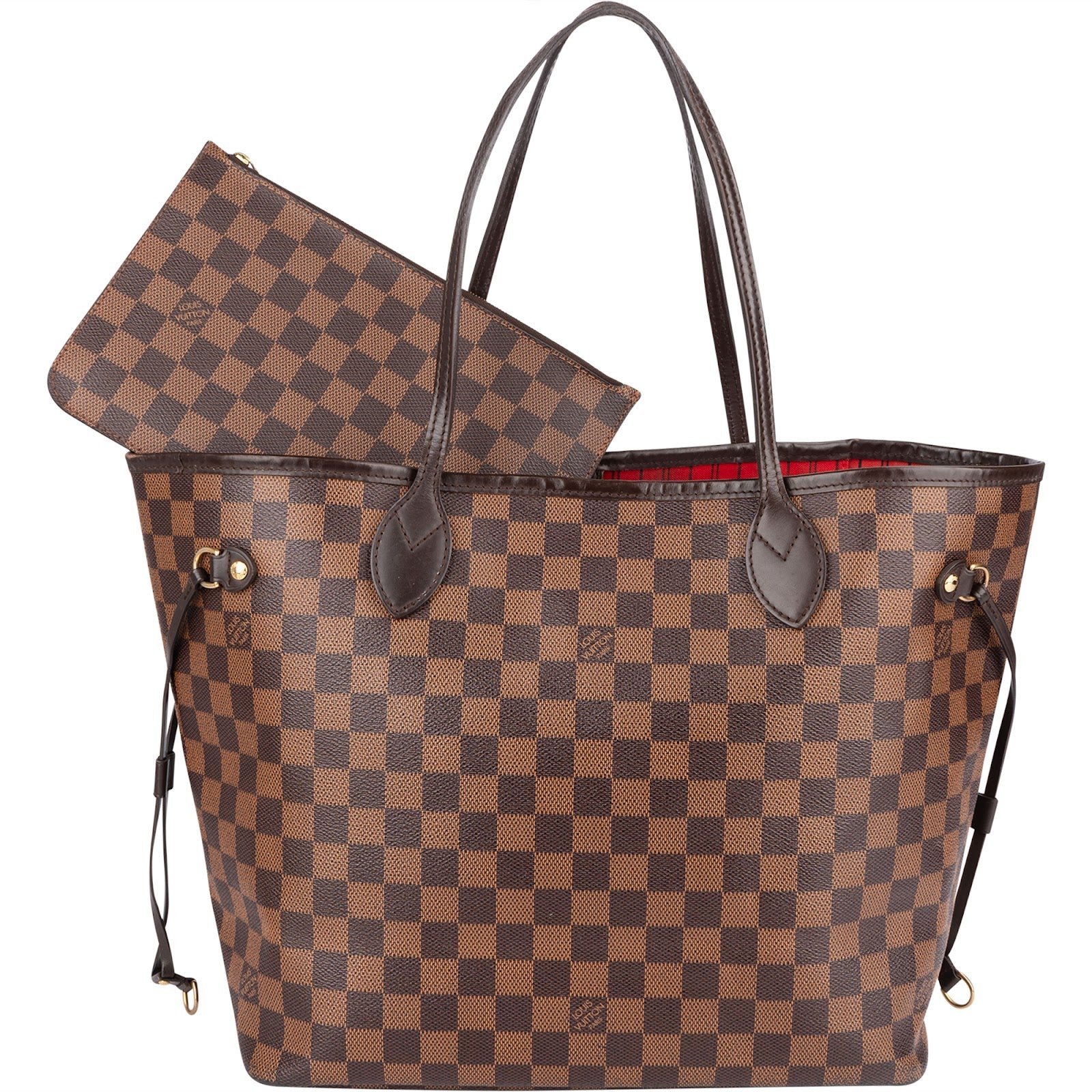 Neverfull leather handbag