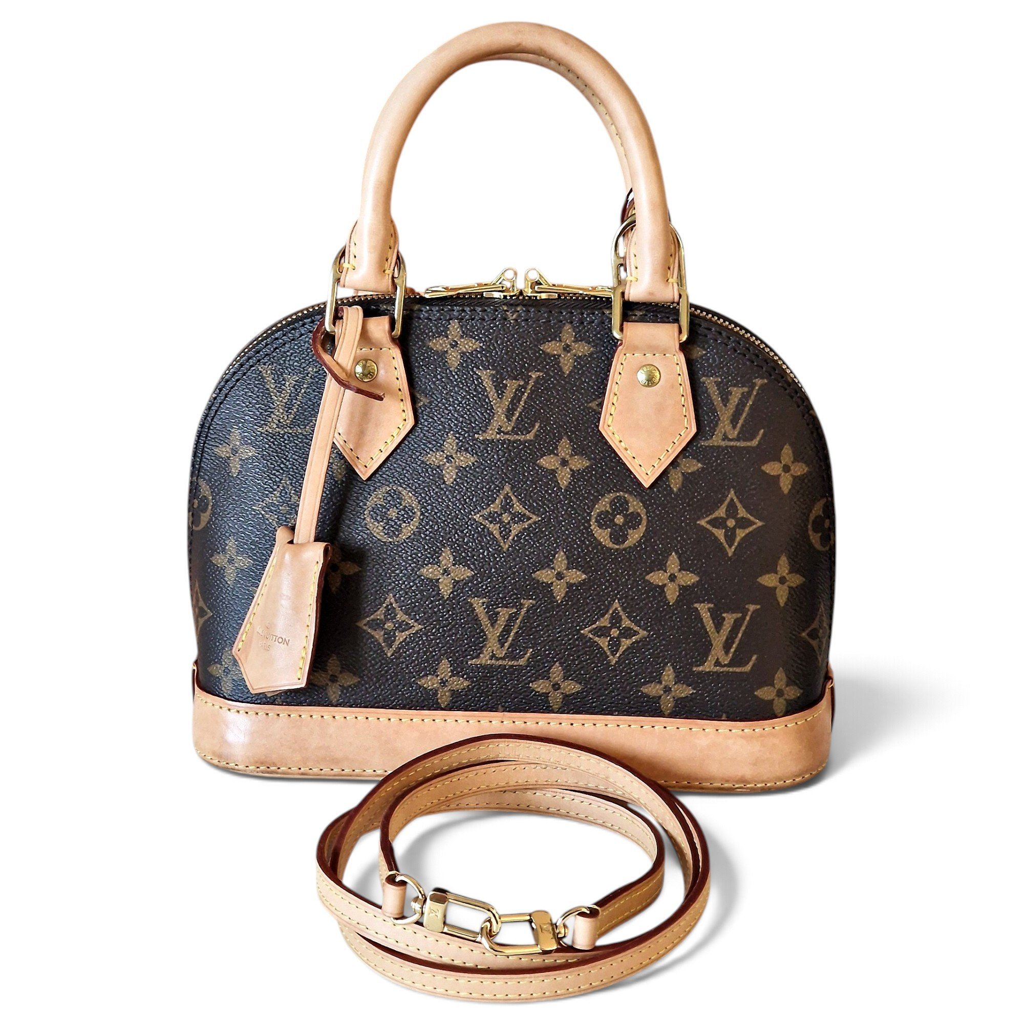 Alma BB leather handbag
