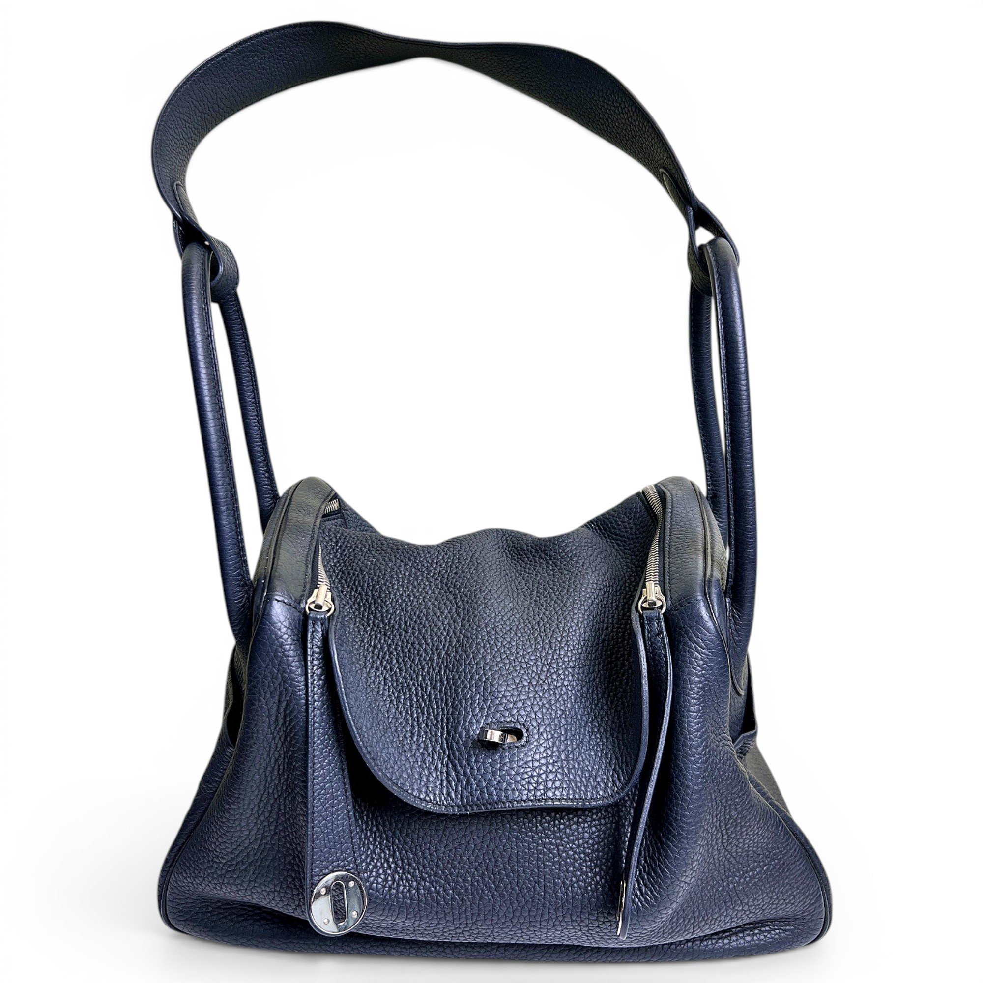 Lindy leather tote