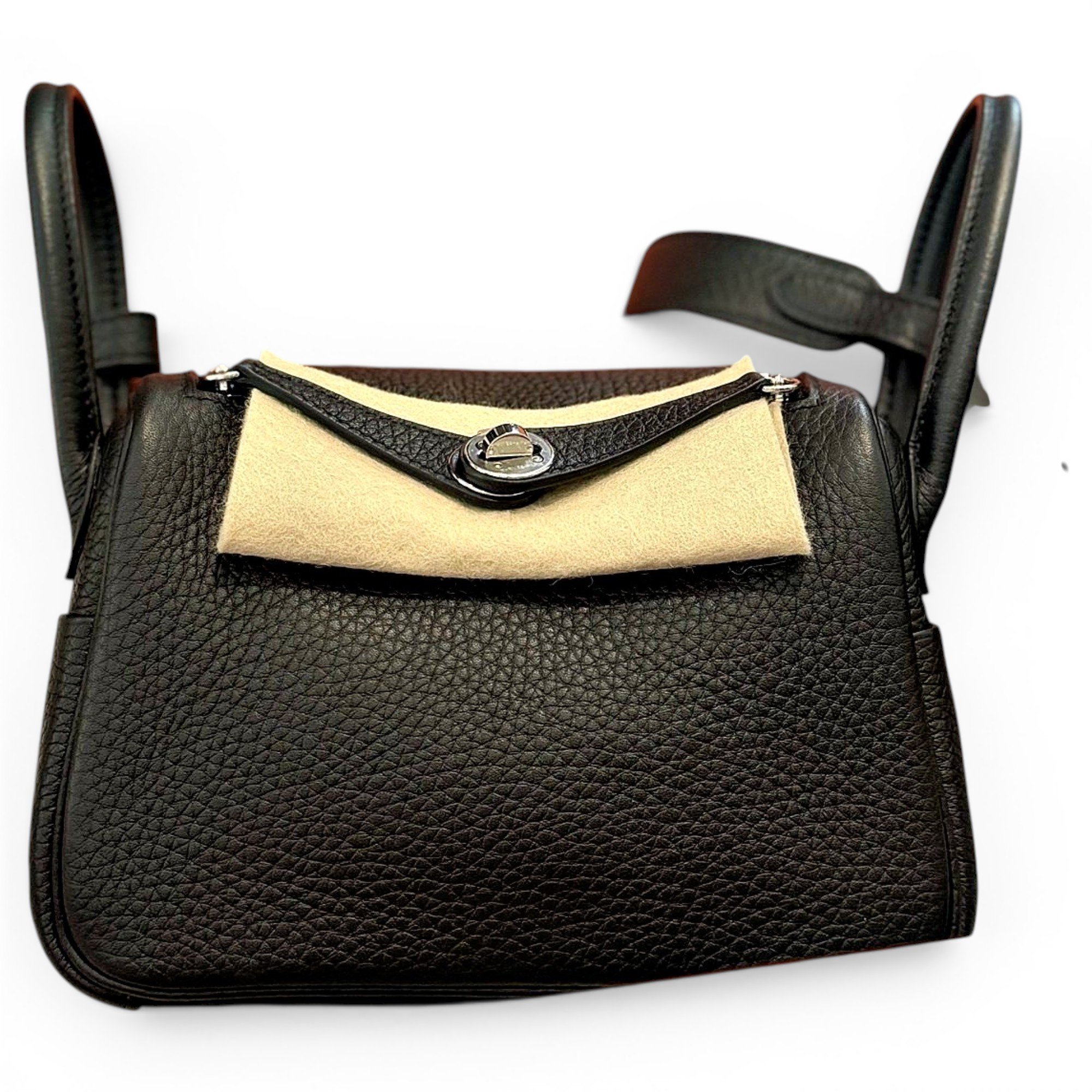 Lindy leather crossbody bag