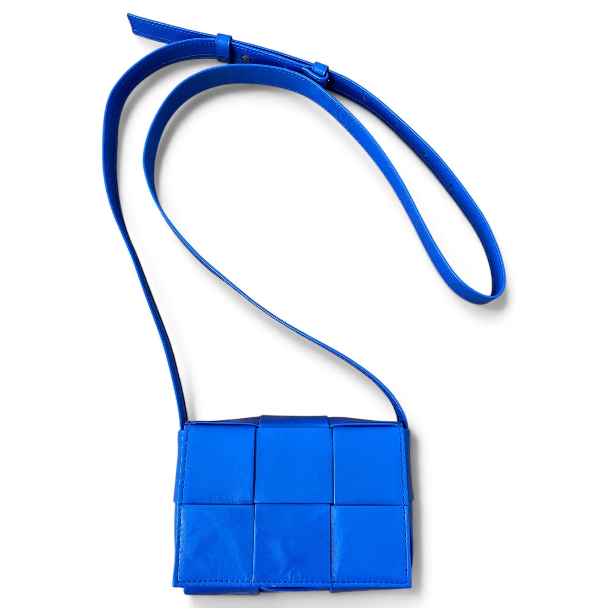 Cassette leather crossbody bag