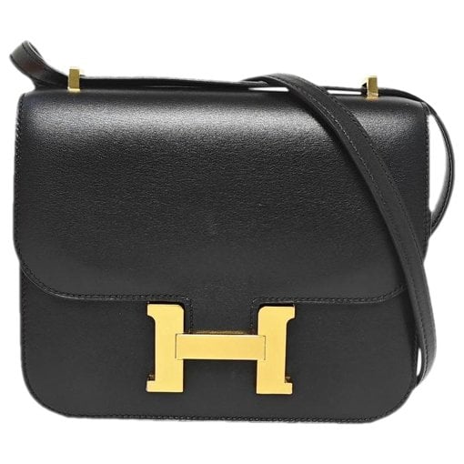 Constance leather crossbody bag