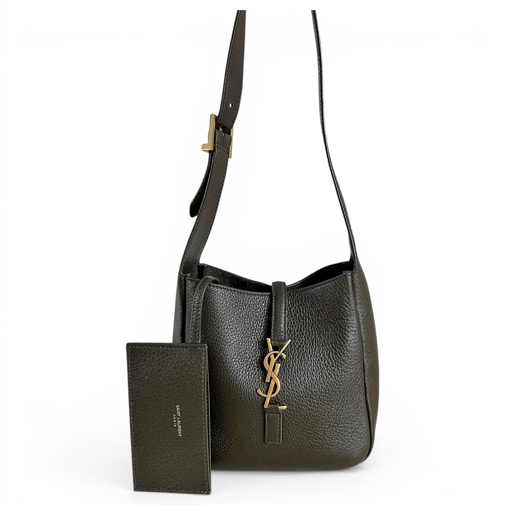 Le 5 à 7 leather handbag