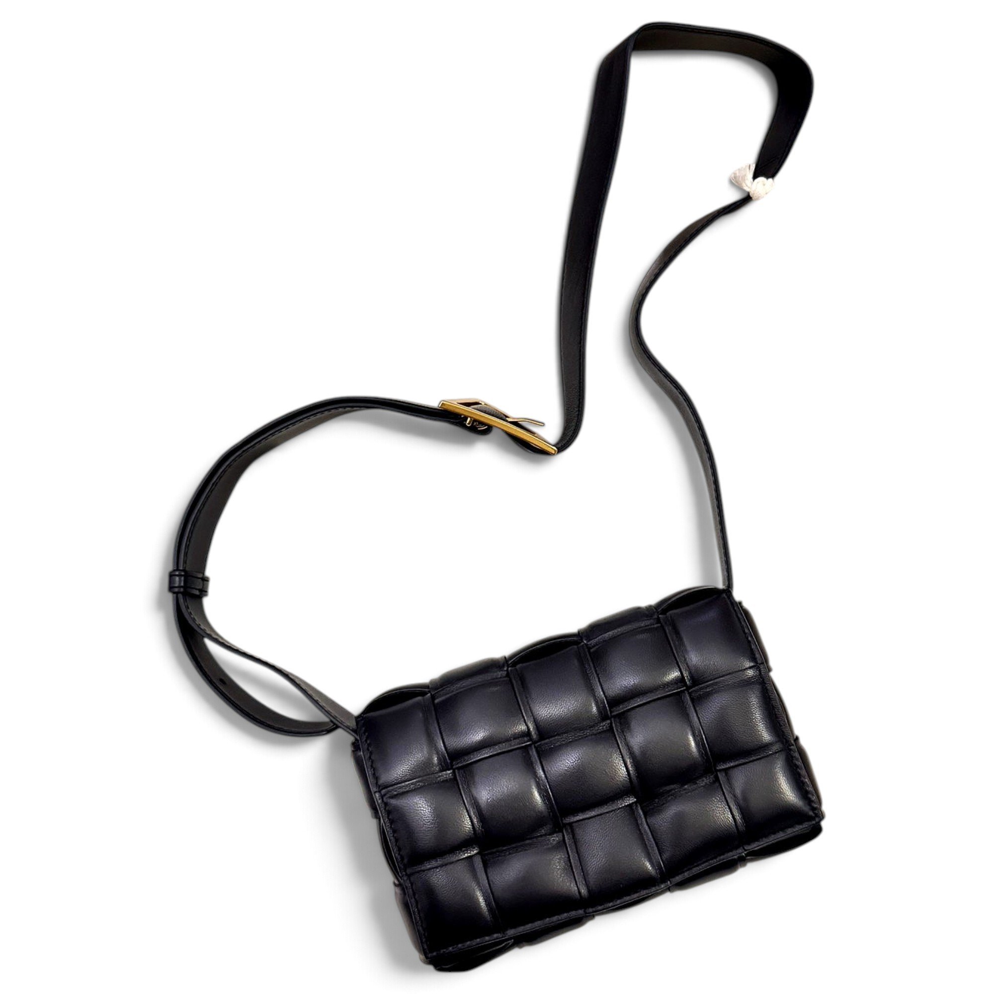 Cassette Padded leather crossbody bag
