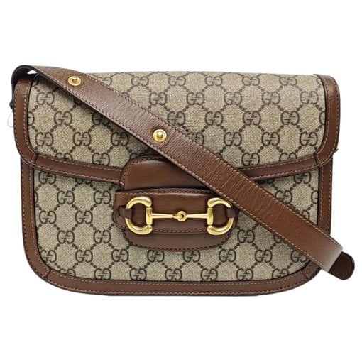 Handle Horsebit 1955 leather handbag