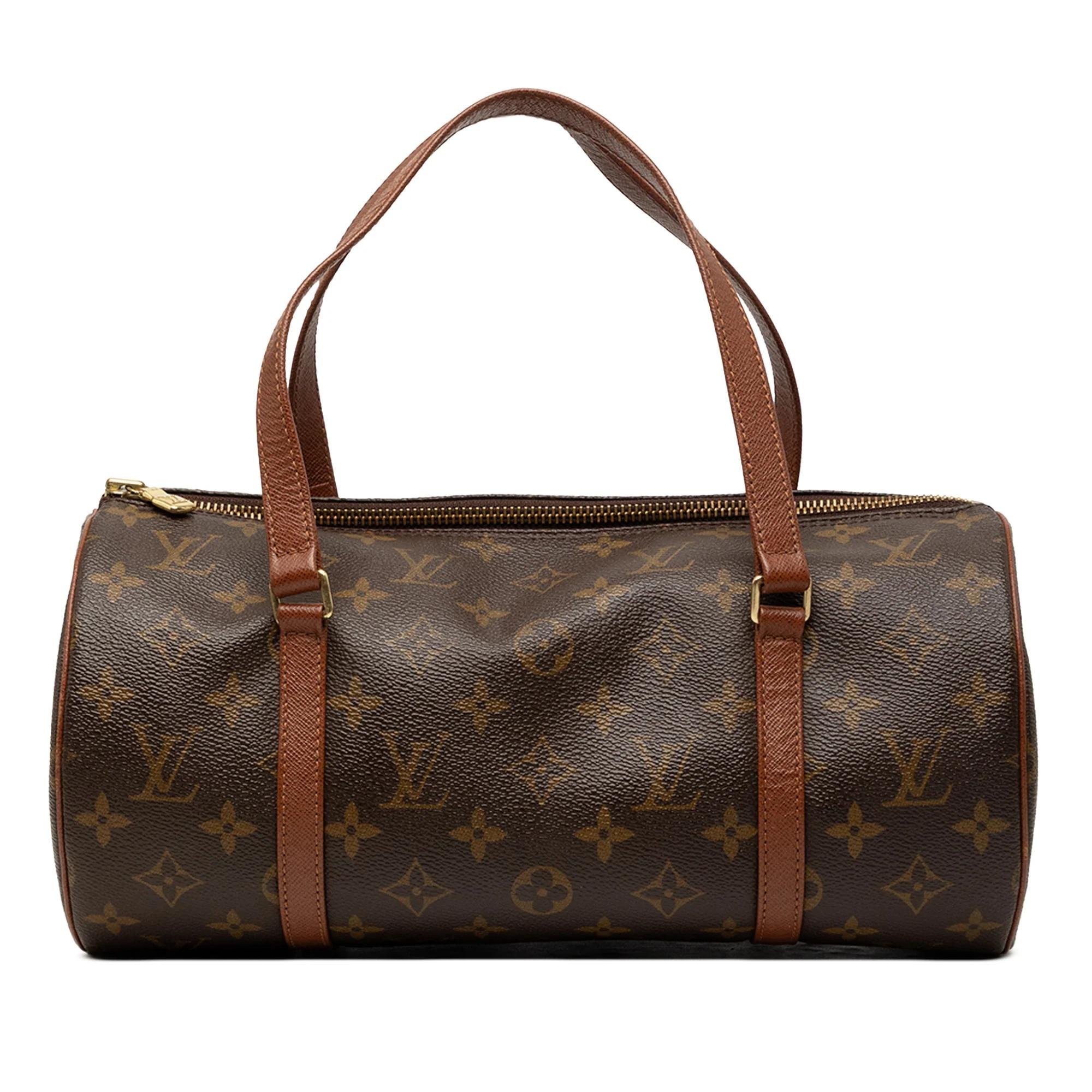 Papillon leather handbag