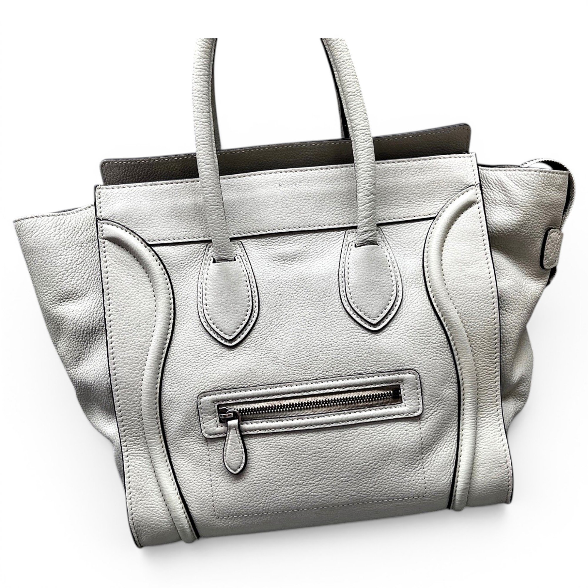 Luggage leather handbag
