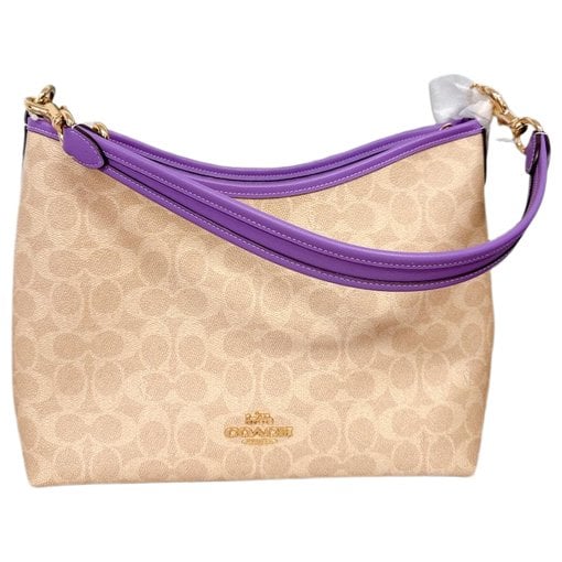 Signature Sufflette leather clutch bag