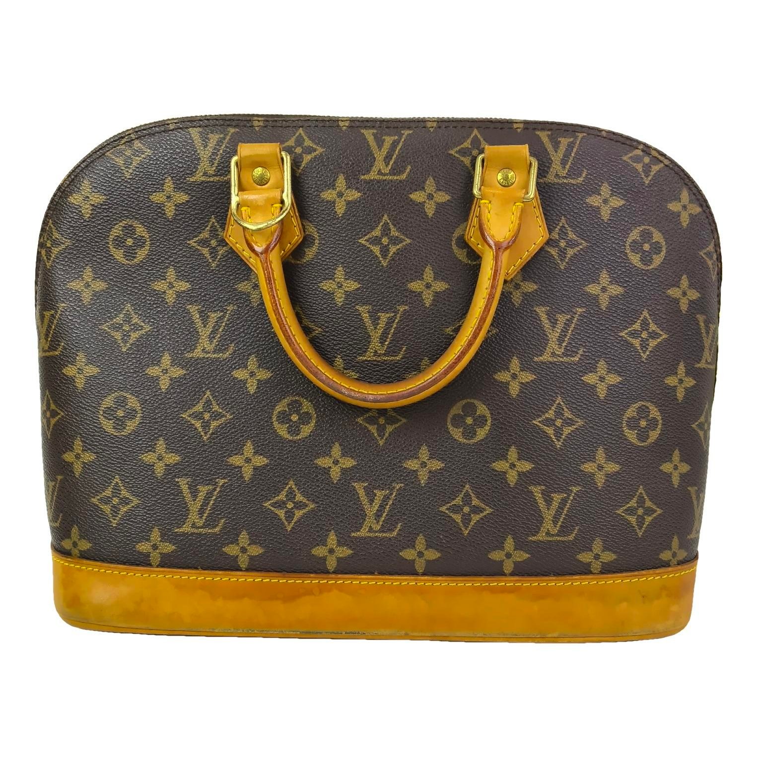 Alma leather handbag