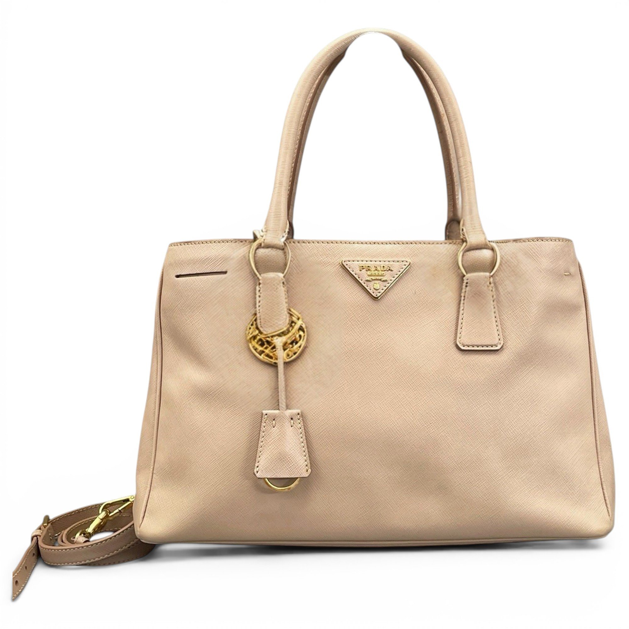 Galleria leather handbag