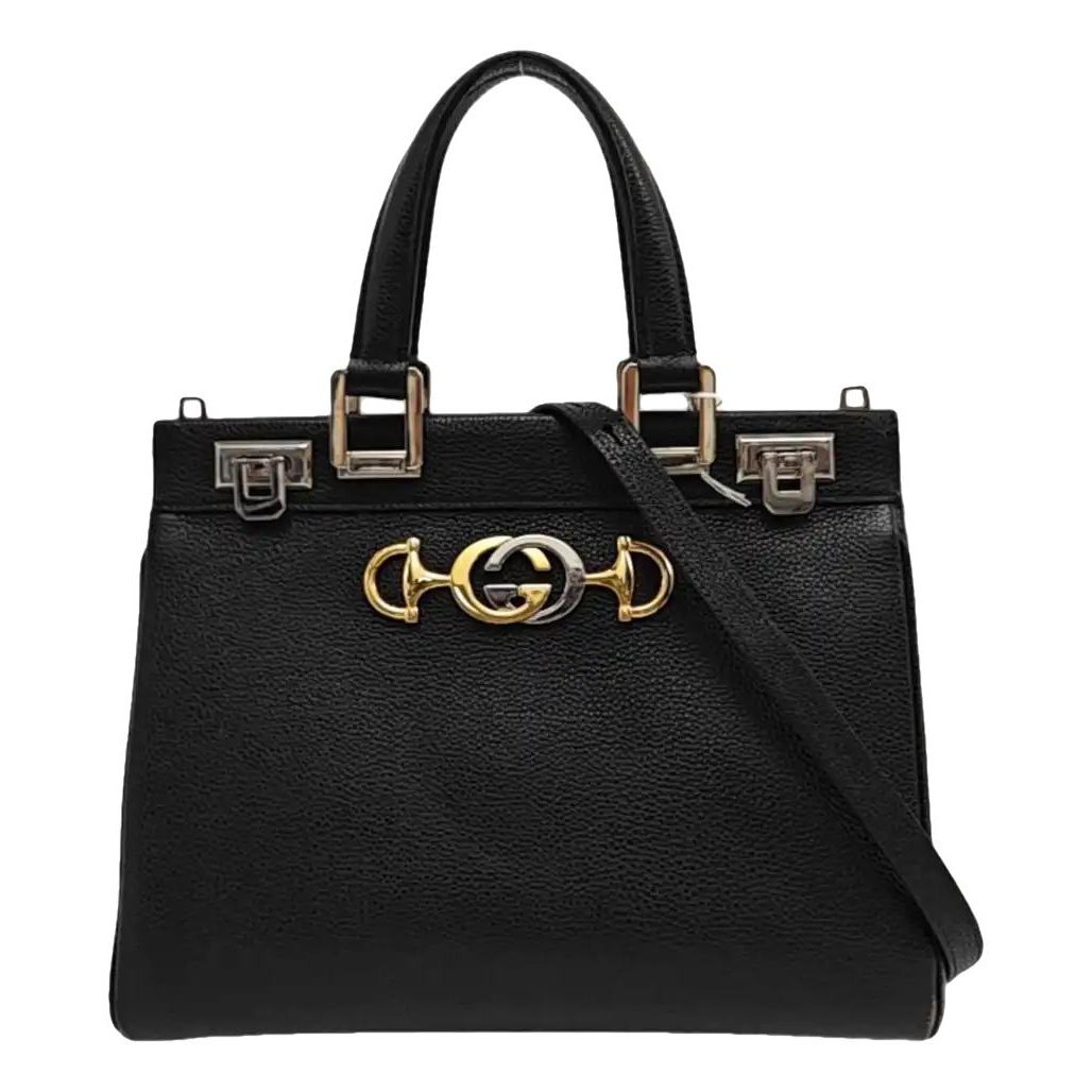Zumi leather handbag