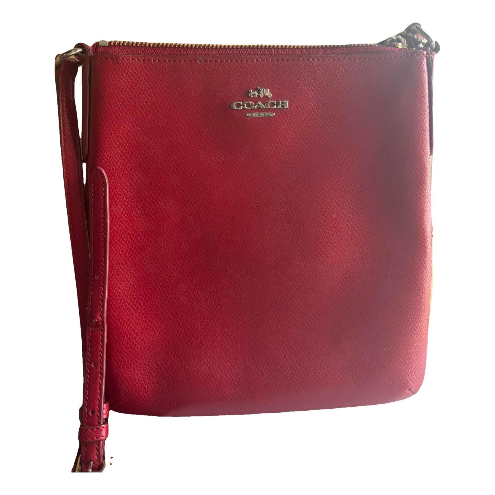 Leather crossbody bag