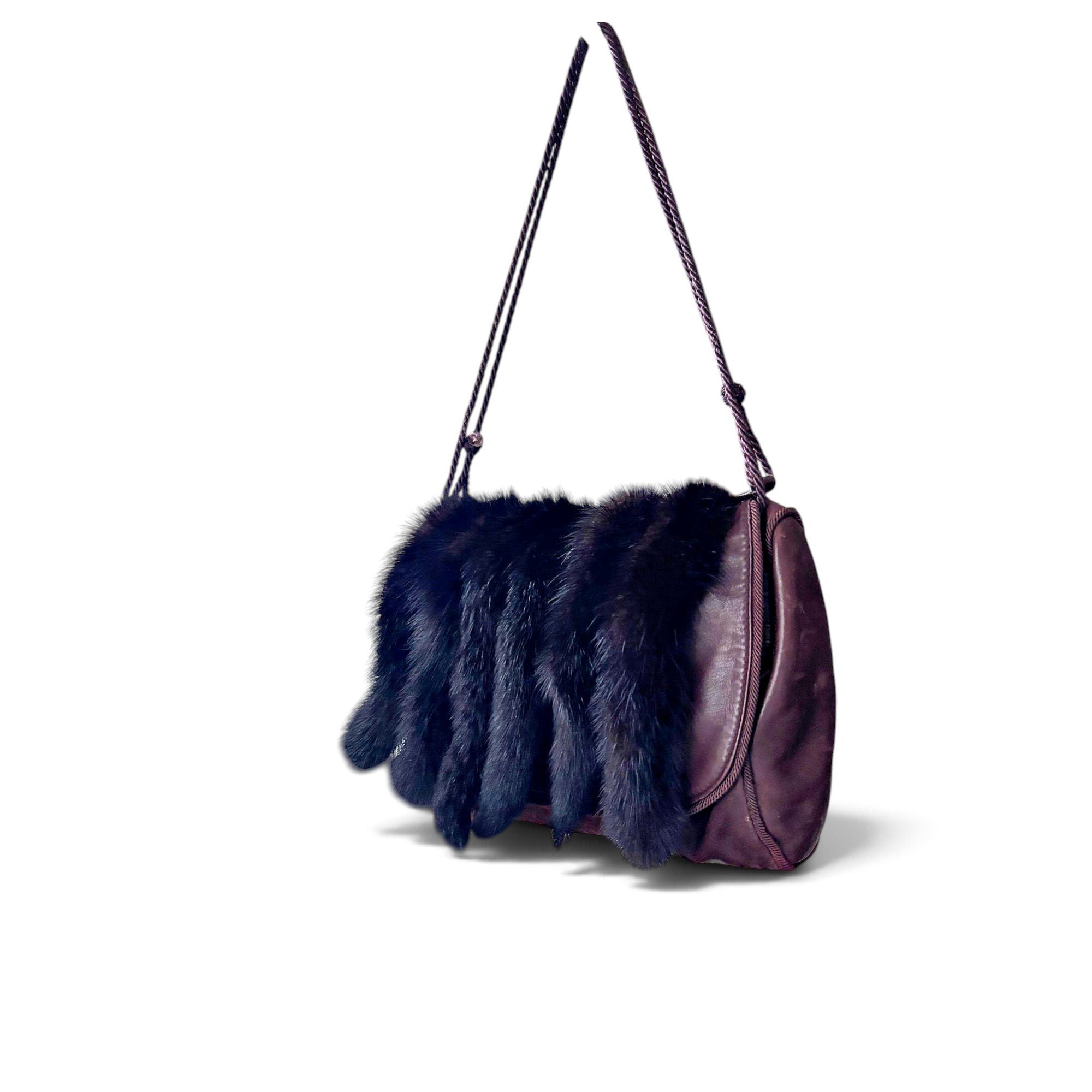 Leather handbag