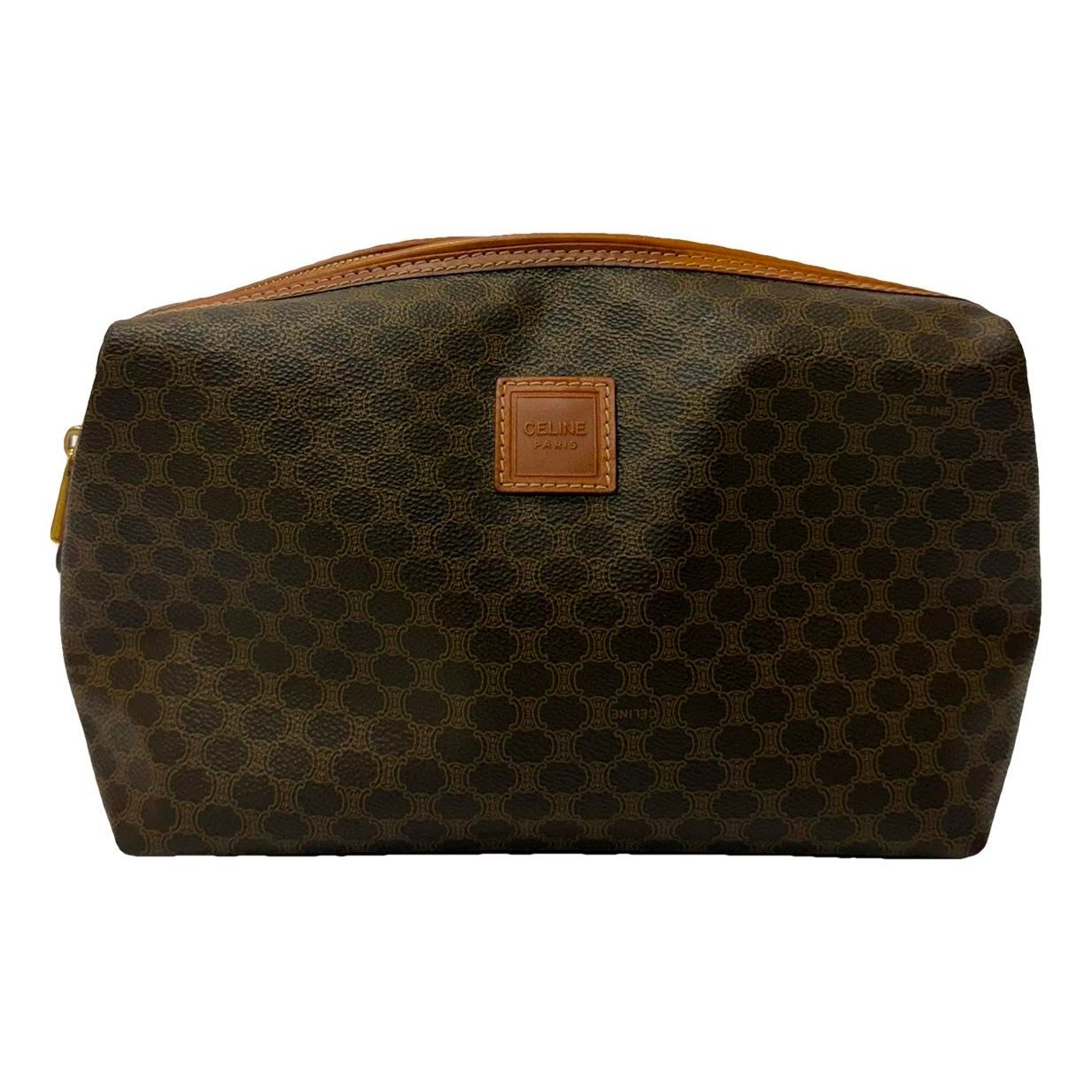 Leather vanity case